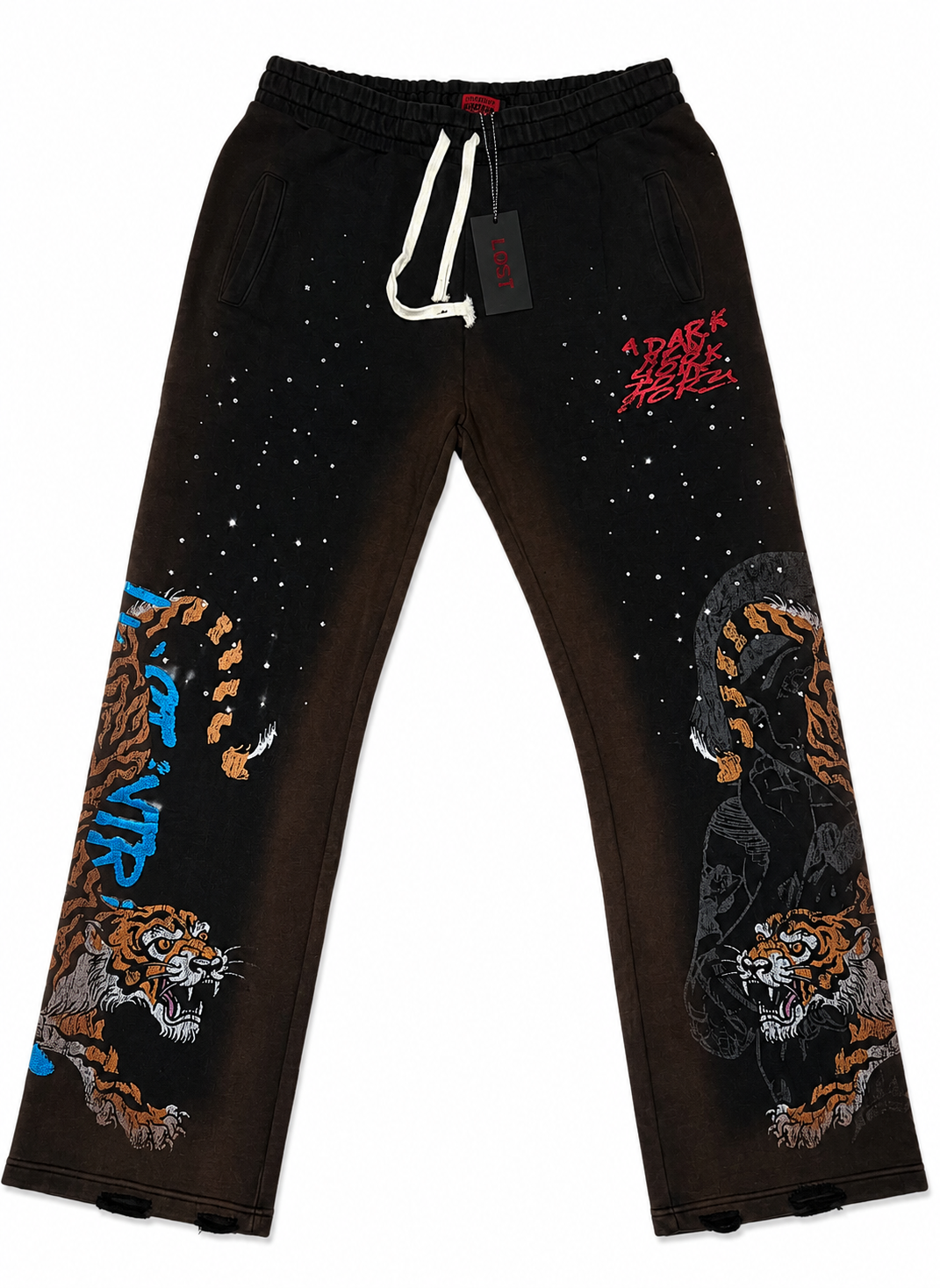 Lost Intricacy Twin Tiger Sweatpants