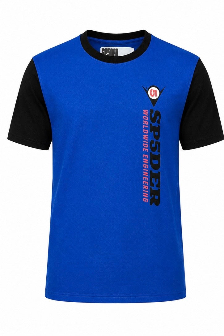 Sp5der Engineer Tee - Blue FW25