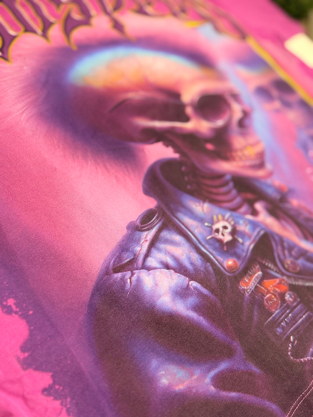 Godspeed Purple Skeleton Reflection Tee (Limited Edition)