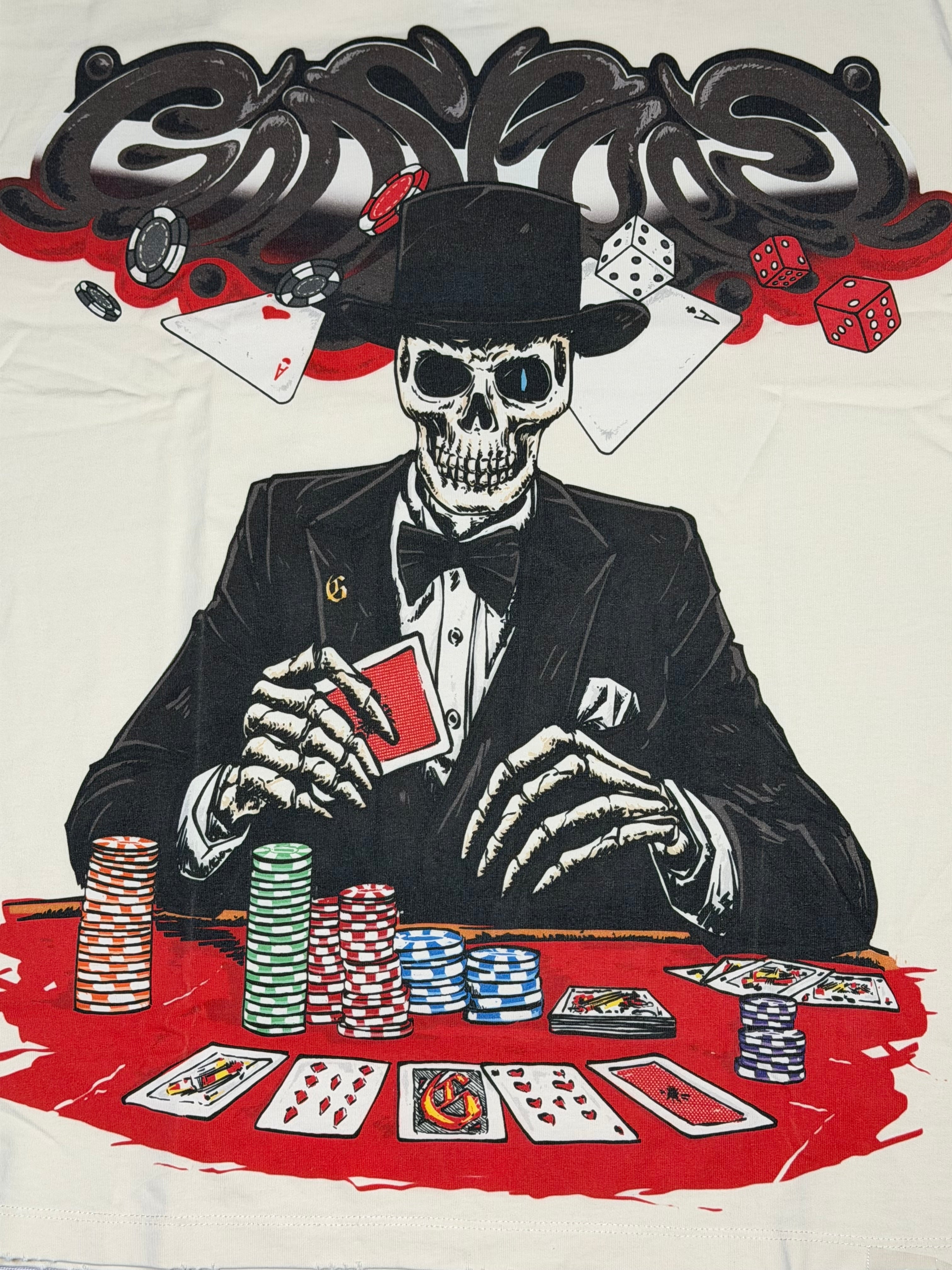 Godspeed Casino Skeleton Tee