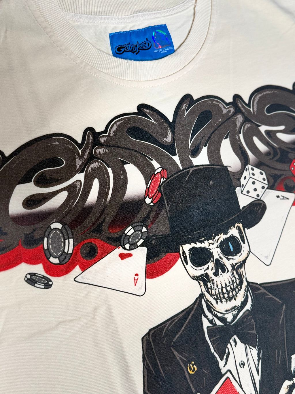 Godspeed Casino Skeleton Tee