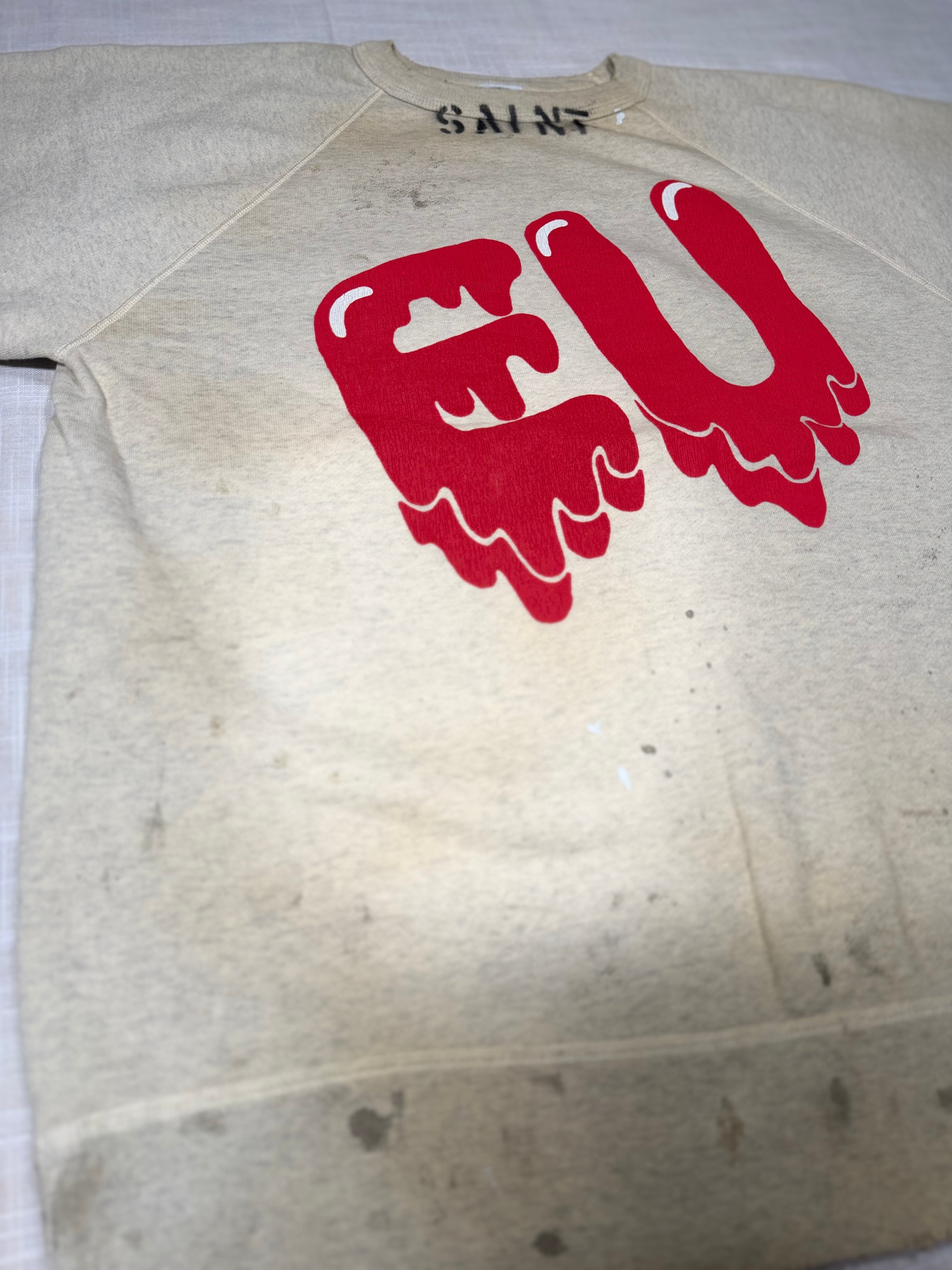 Emotionally Unavailable EU Saint Short Sleeve Sweatshirt