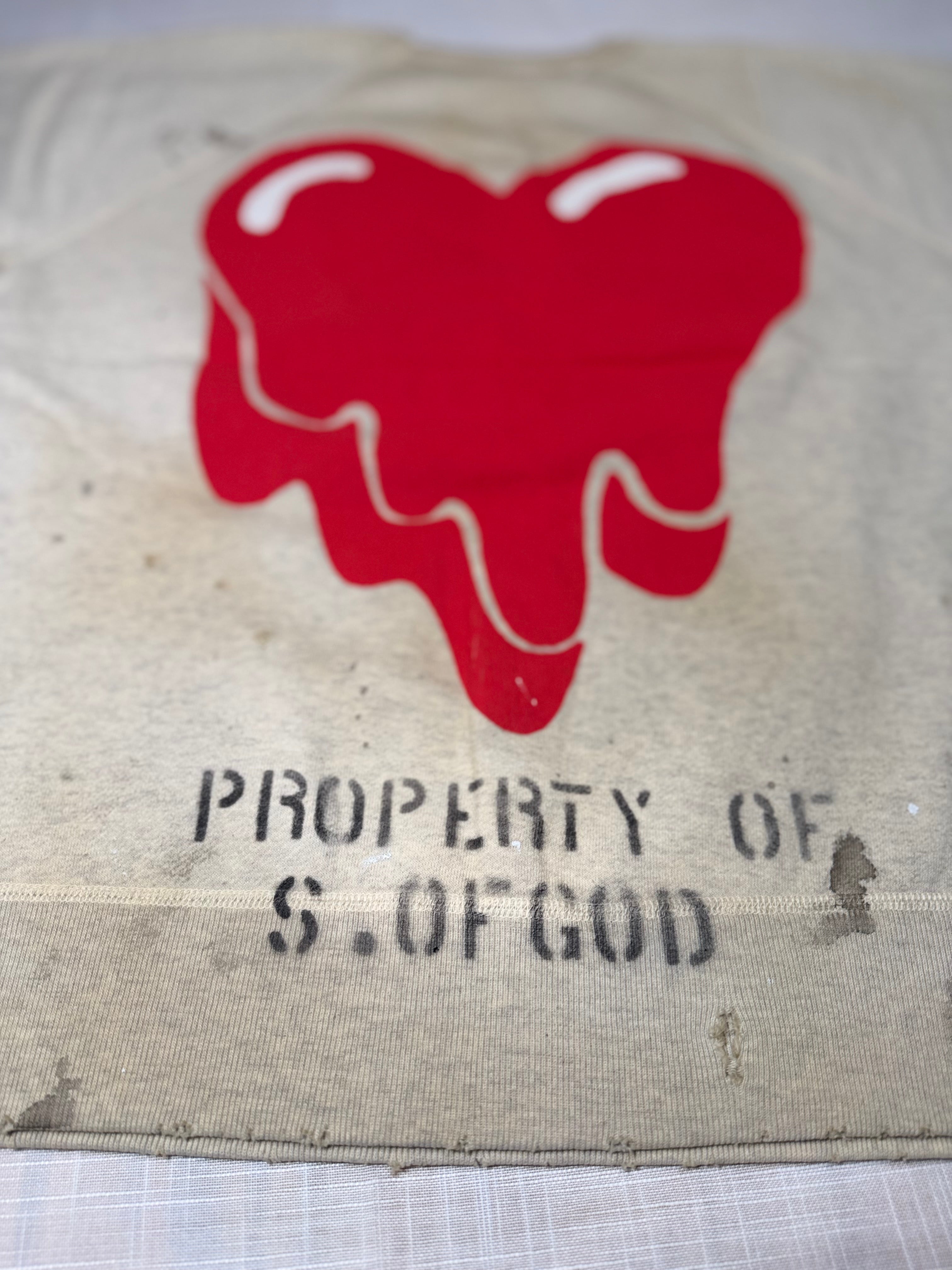 Emotionally Unavailable EU Saint Short Sleeve Sweatshirt