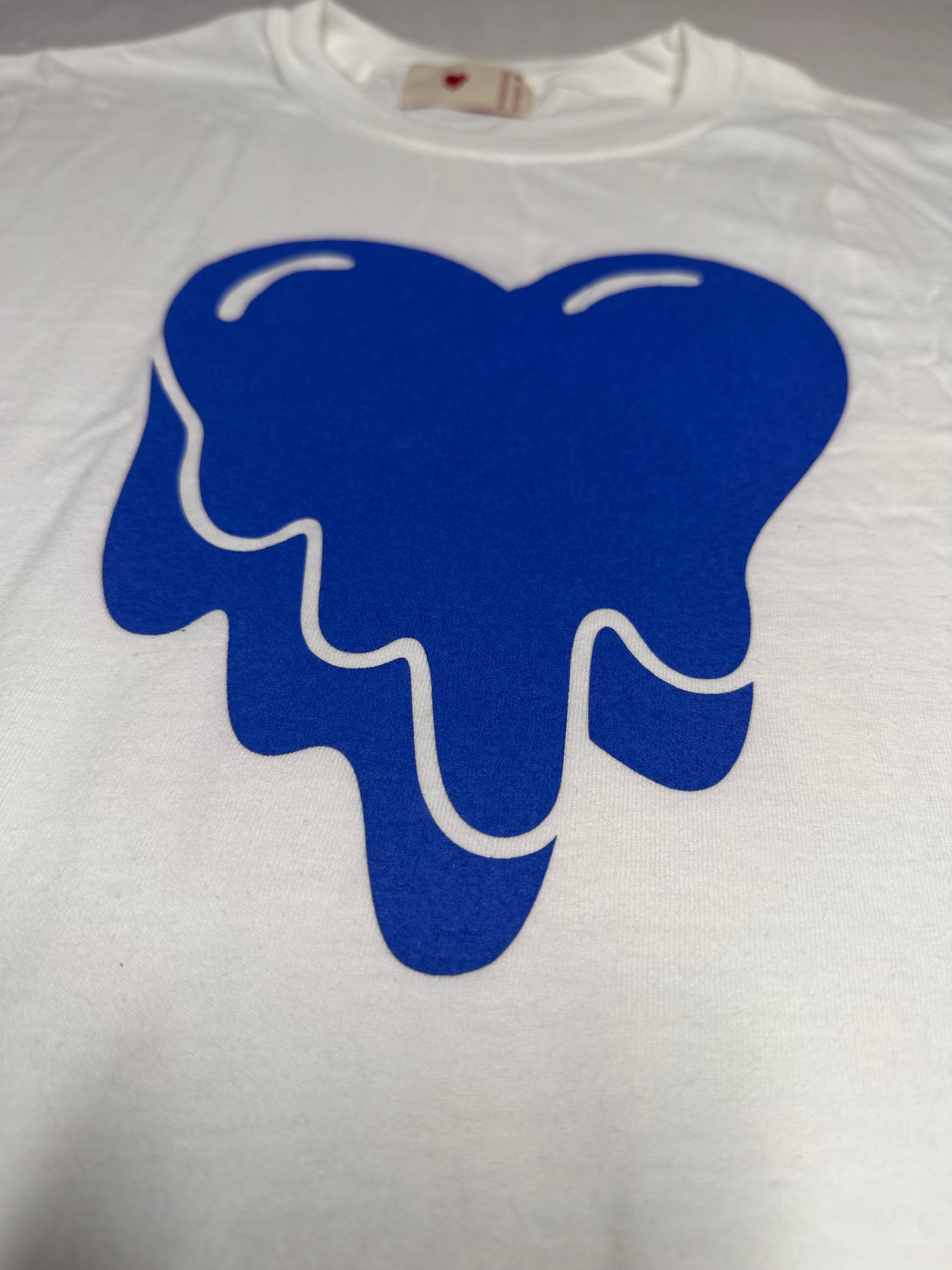 Emotionally Unavailable EU Logo Tee Blue