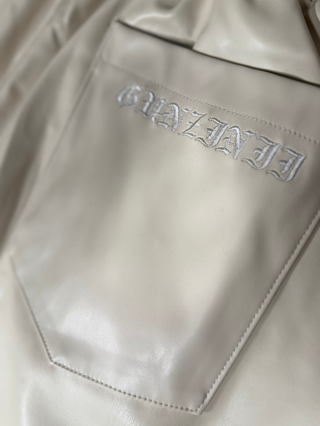 GUNZNII Bone Perforated Pants