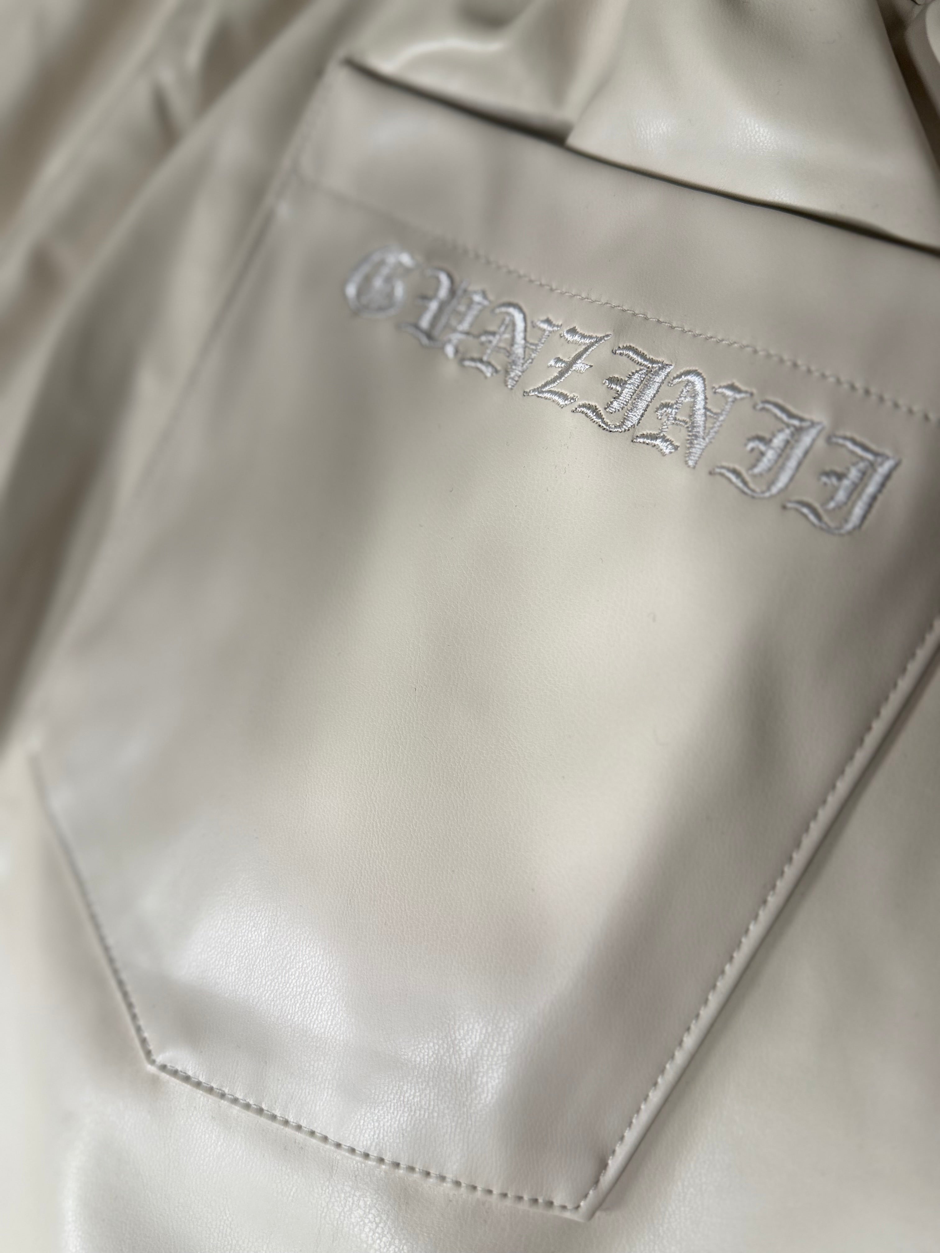 GUNZNII Bone Perforated Pants