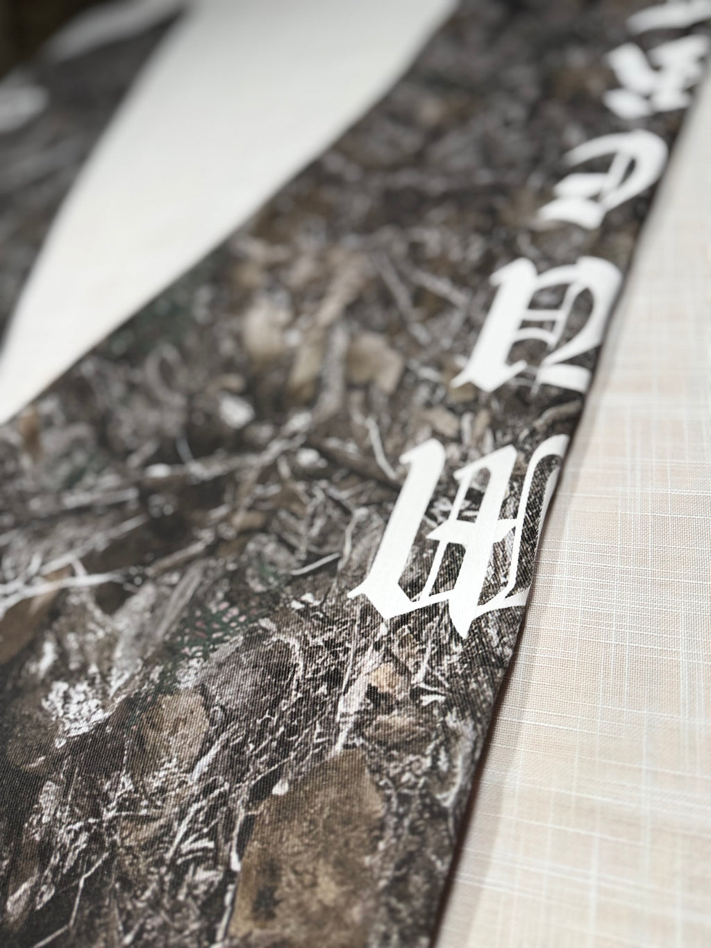 Hasta Muerte Gothic Camo Denim Jeans