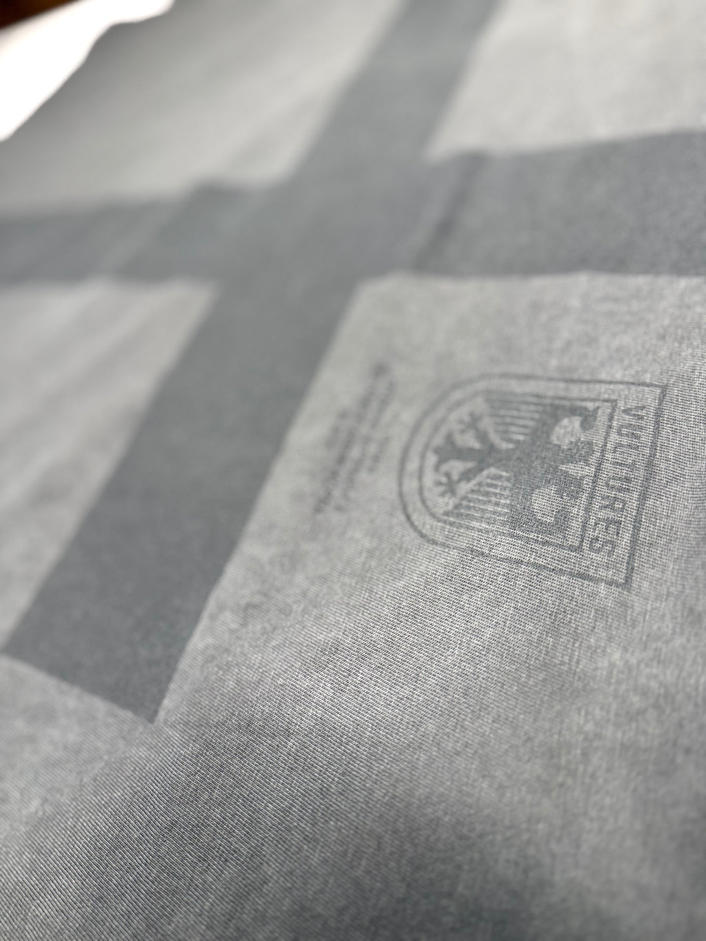 Vultures x Yeezy Cross Tee (black boxy crop)