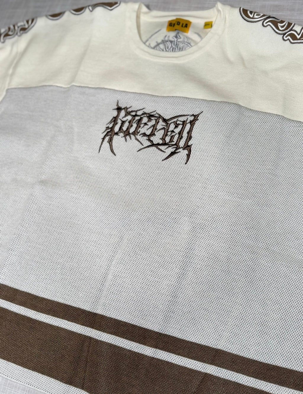 GFTD LA Rage Jersey – Bone/Brown