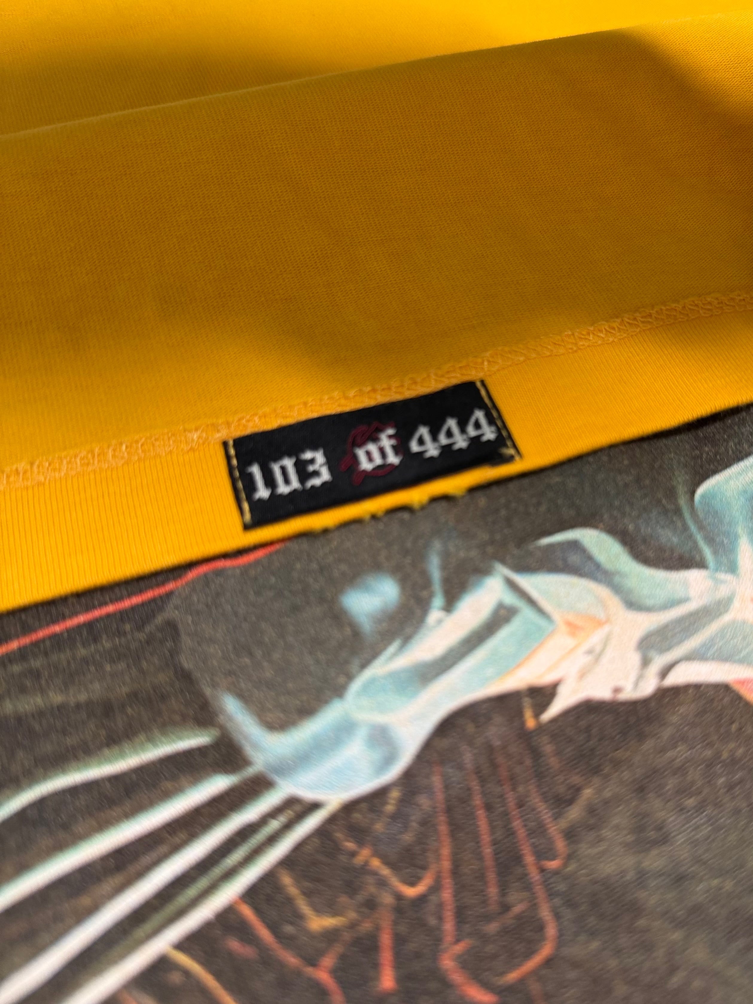 Godspeed It's Legalized Muscle Tee – Yellow (444 Limited Edition)