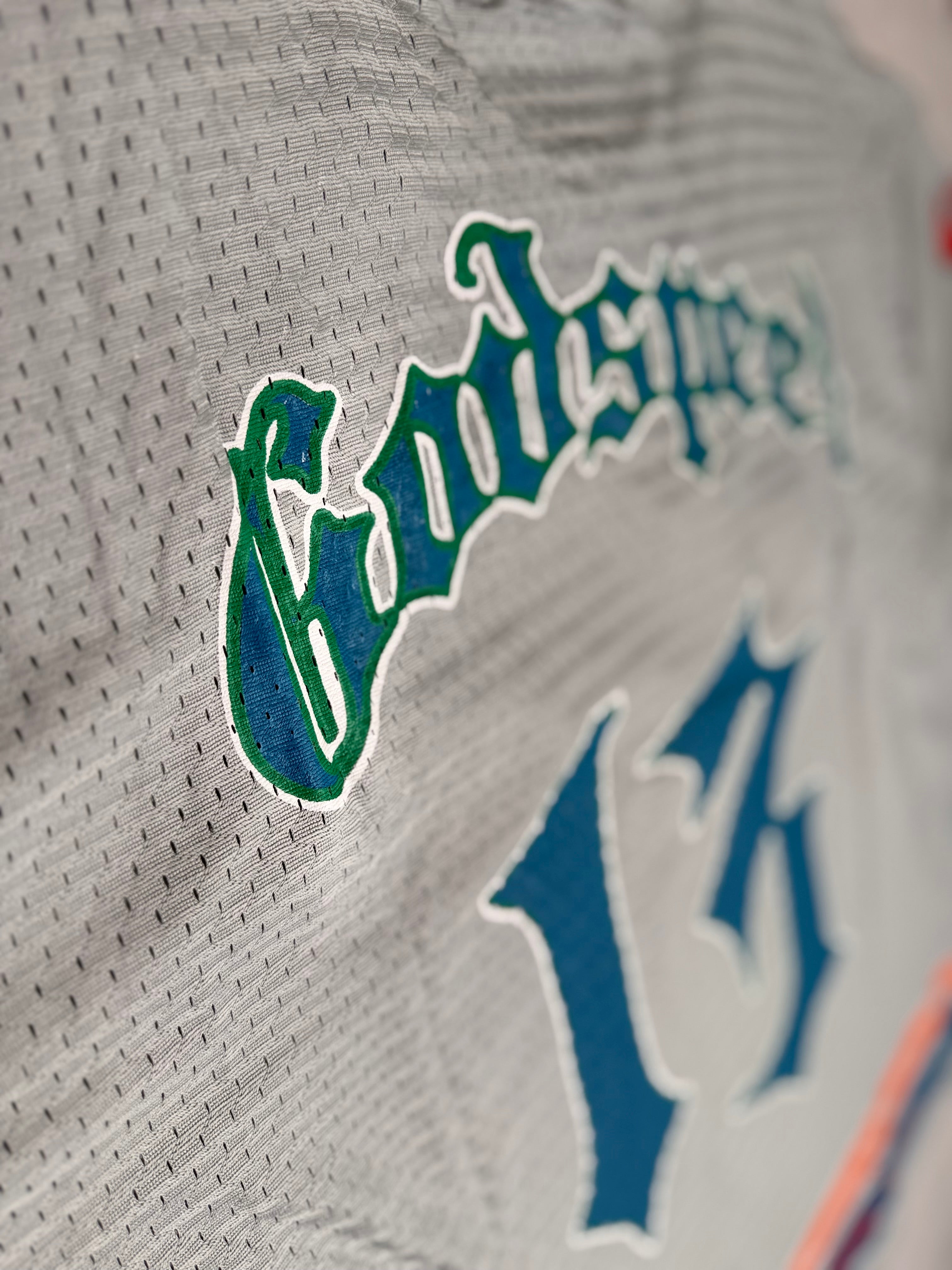 Godspeed New York First Down Jersey - Teal & Orange