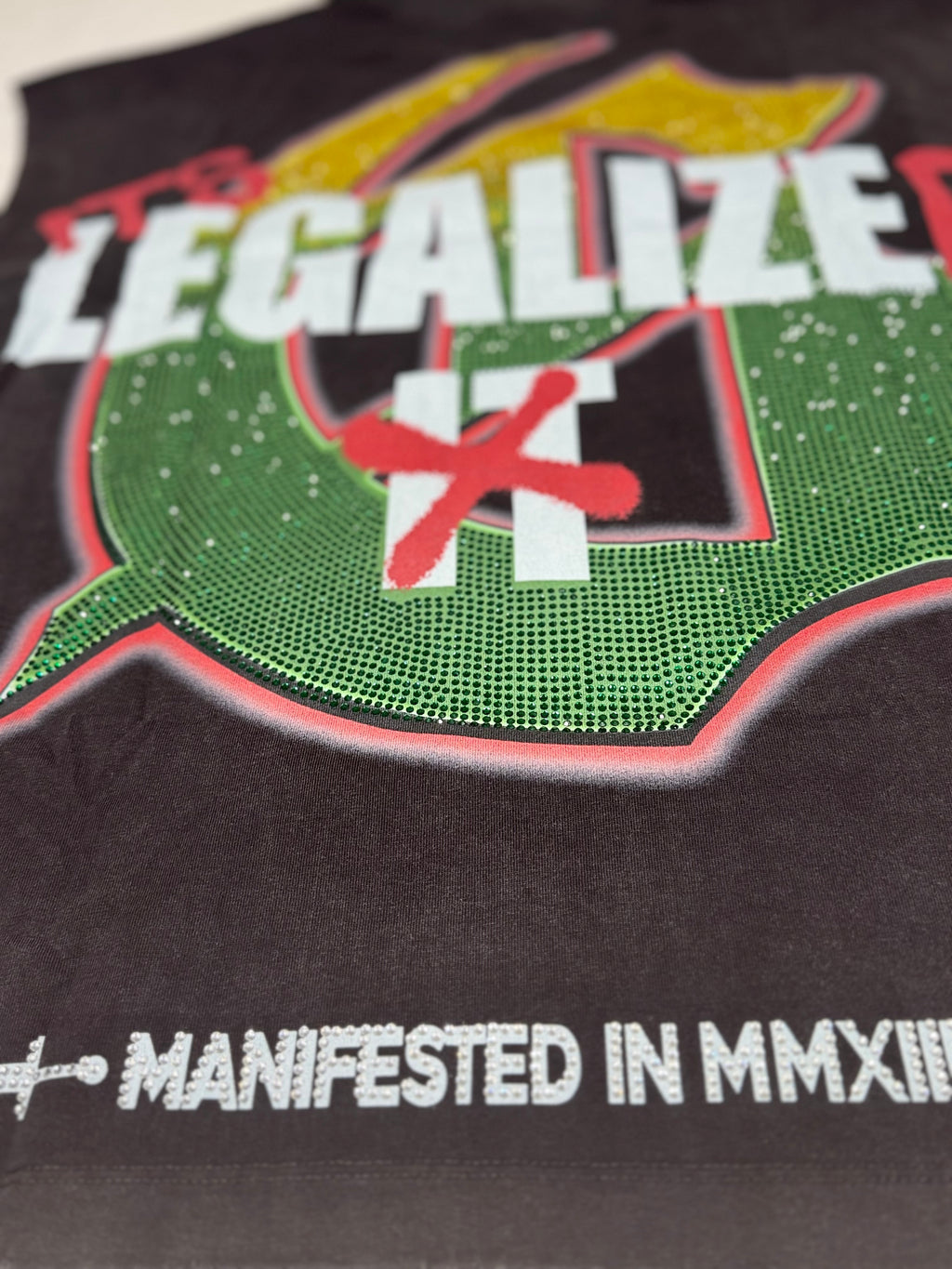Godspeed 420 Indoors VVS Sleeveless Tee Black