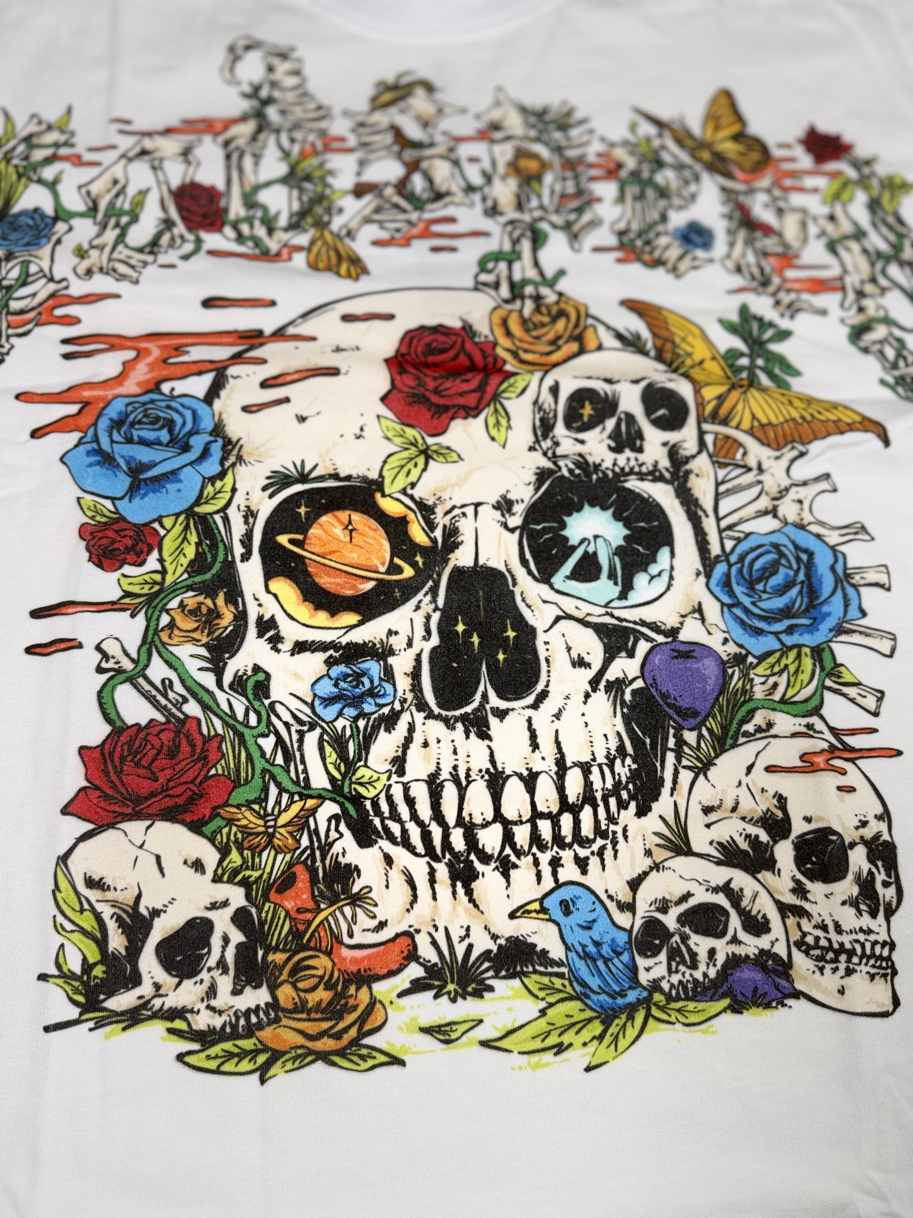 Godspeed Cosmic Remains NG Tee White