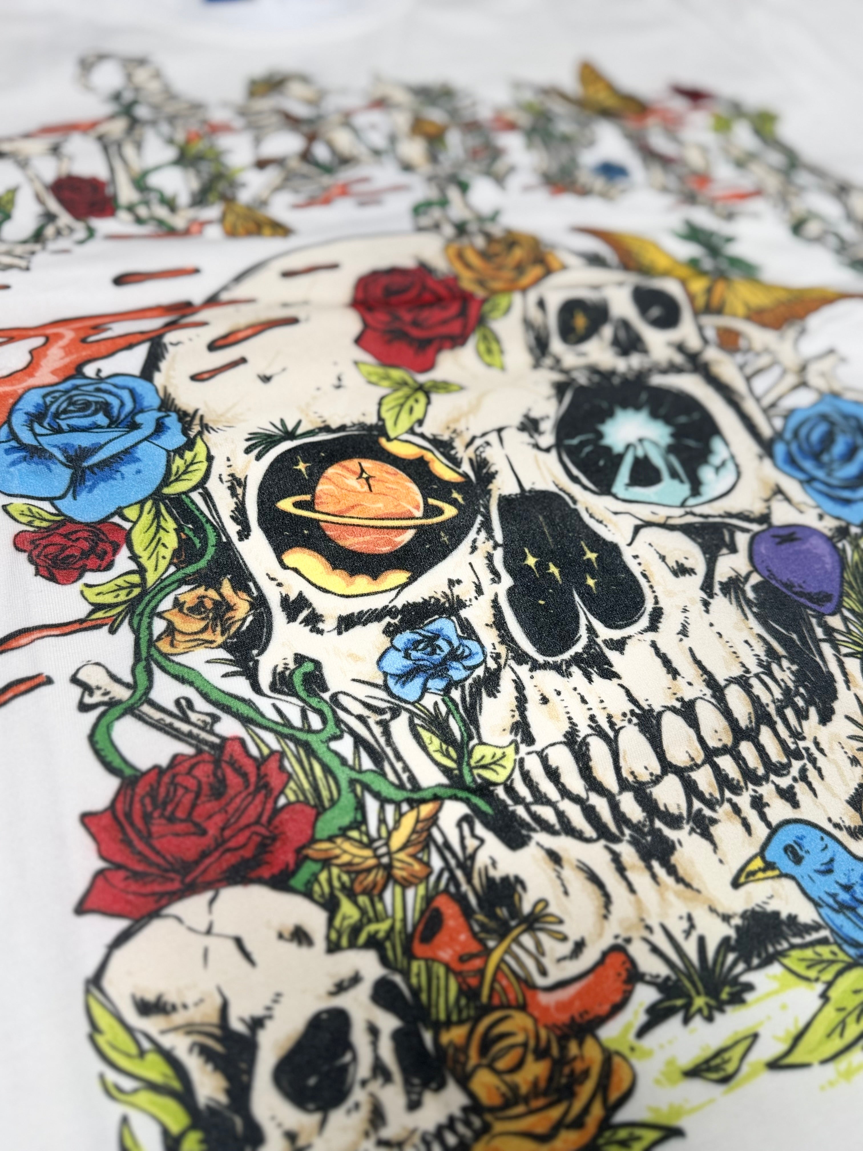 Godspeed Cosmic Remains NG Tee White