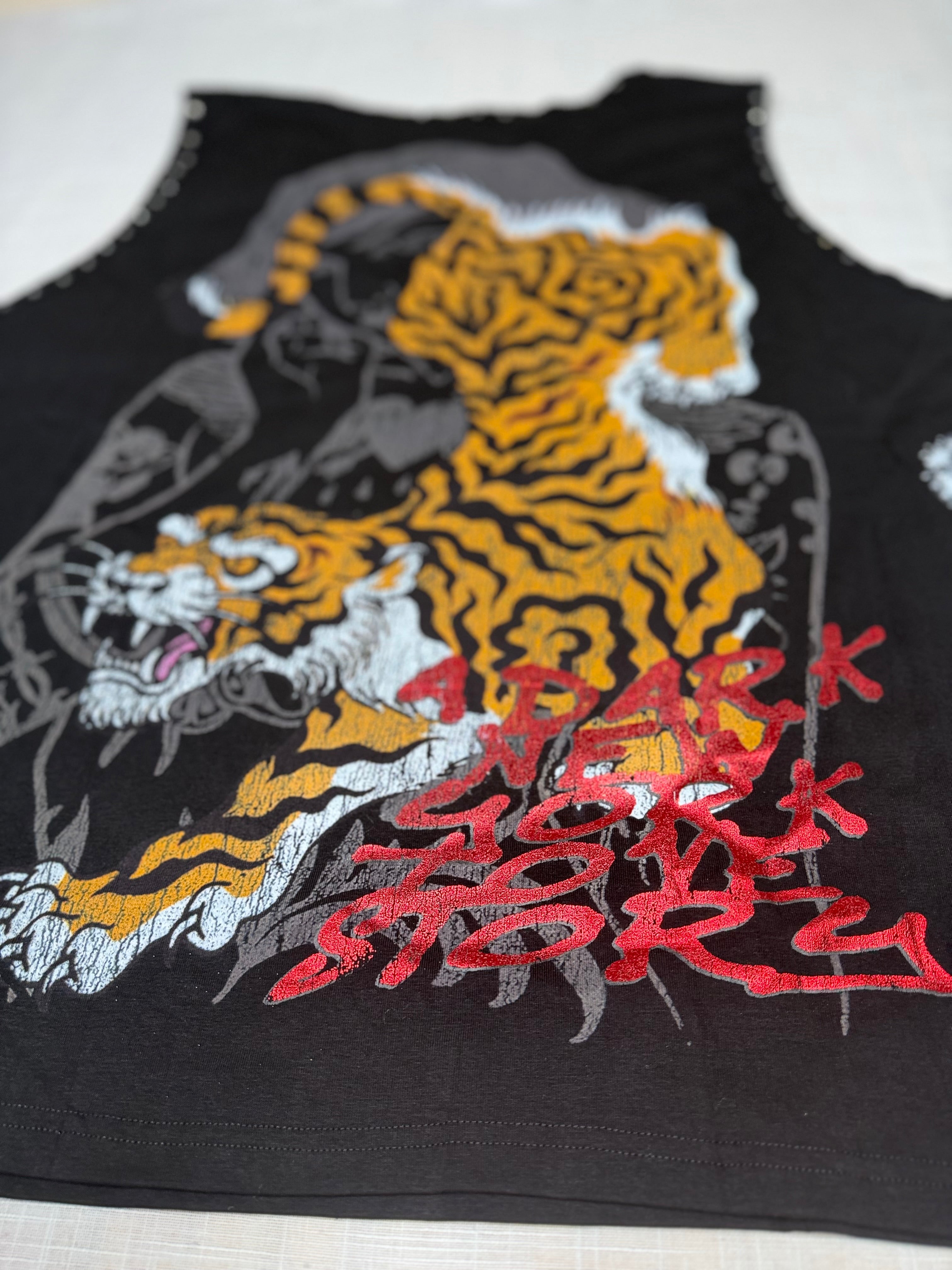 Lost Intricacy Twin Tiger Tank Top