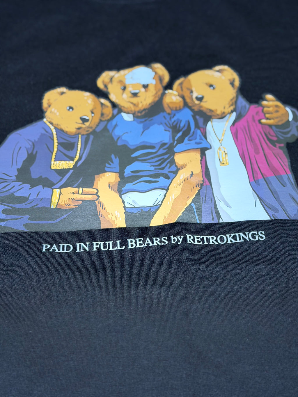 Retrokings Paid In Full Bears Tee