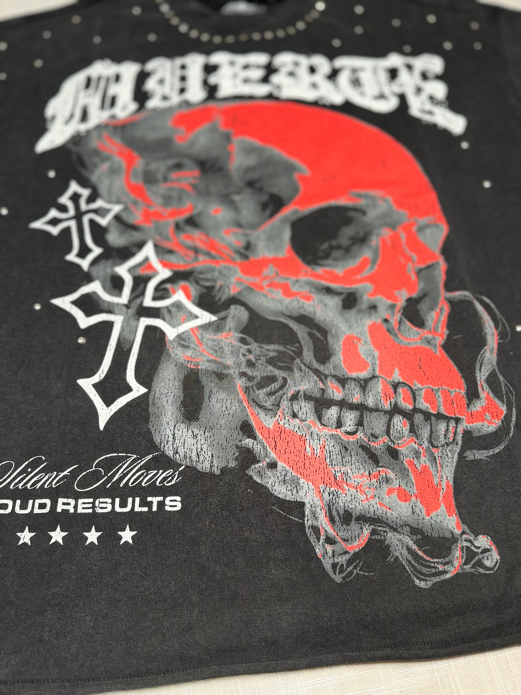 Hasta Muerte Smoke Skull Sleeveless Tee