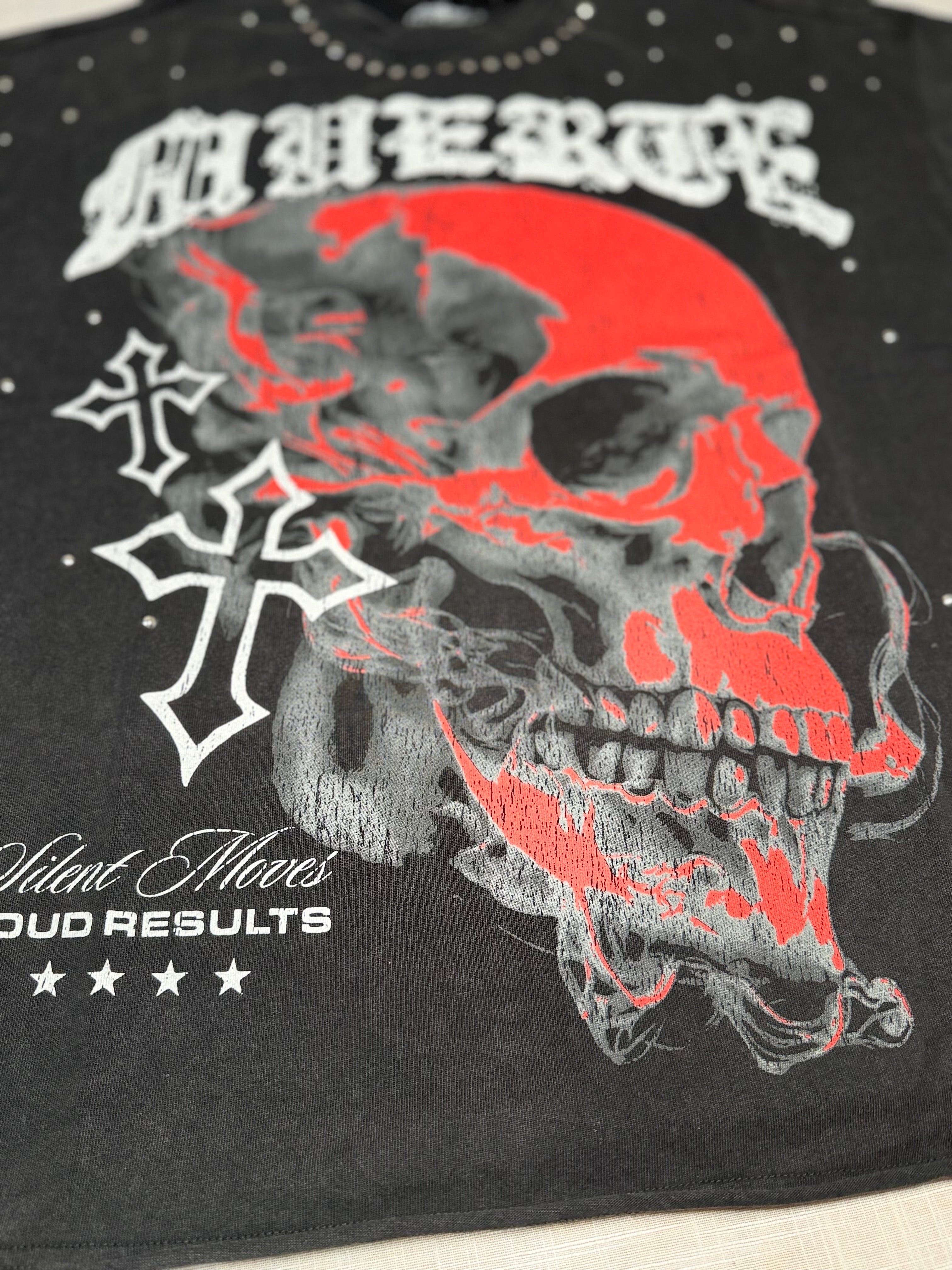 Hasta Muerte Smoke Skull Sleeveless Tee