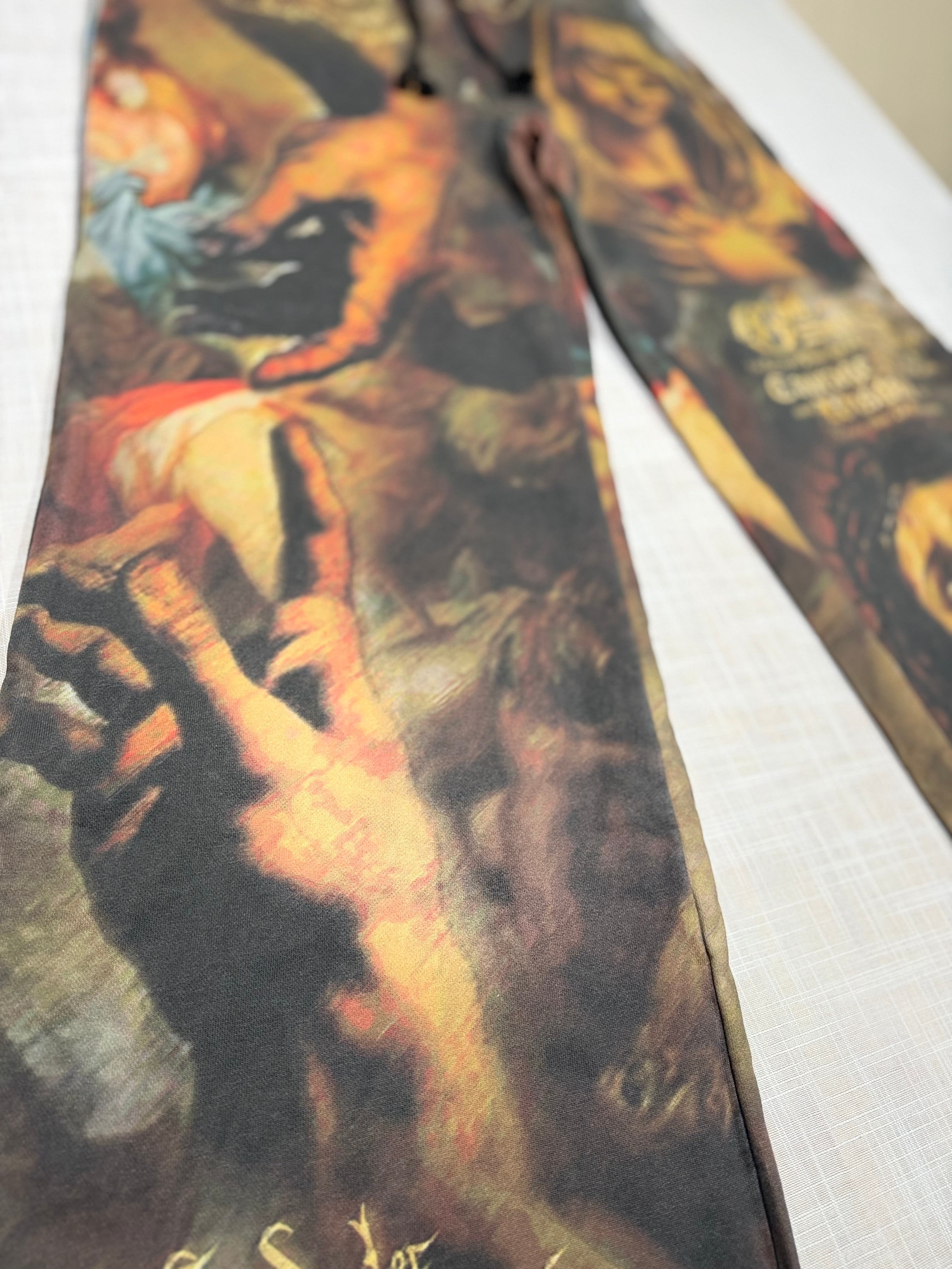 Politics Studios Ravin 618 Renaissance Prayer Pants – Yellow Mix