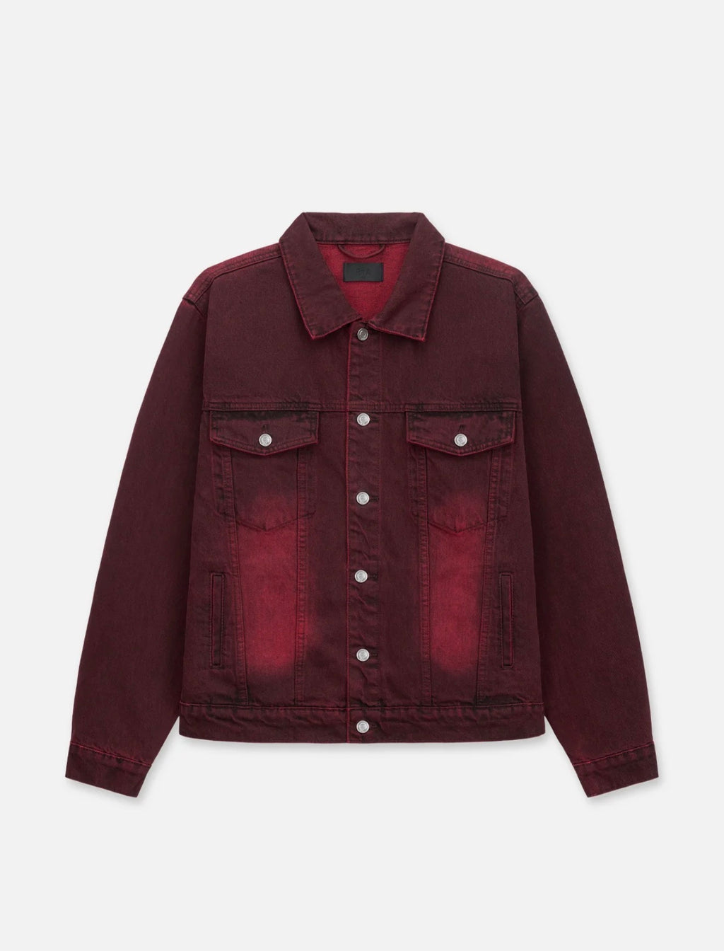 RTA Elmer Denim Jacket - Red Grain