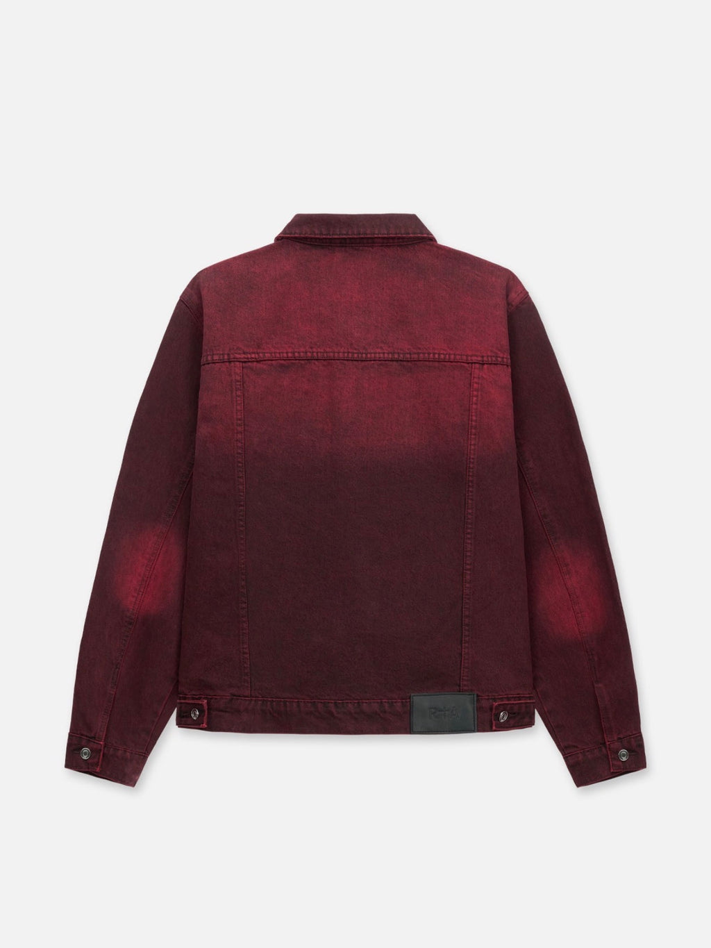 RTA Elmer Denim Jacket - Red Grain