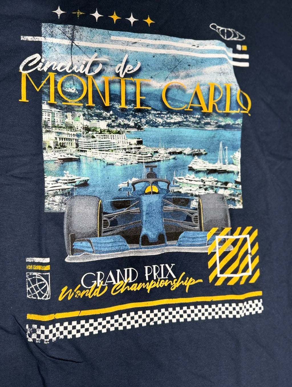 Nova Men Monte Carlo Grand Prix Tee - Navy