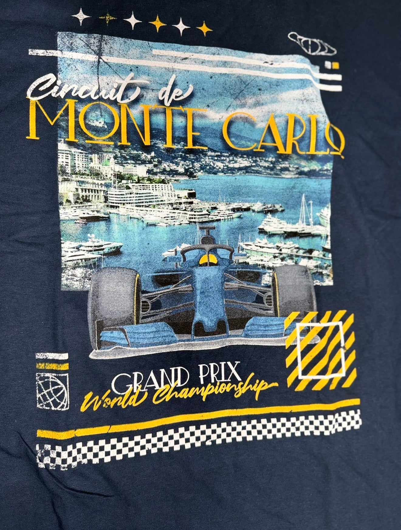 Nova Men Monte Carlo Grand Prix Tee - Navy