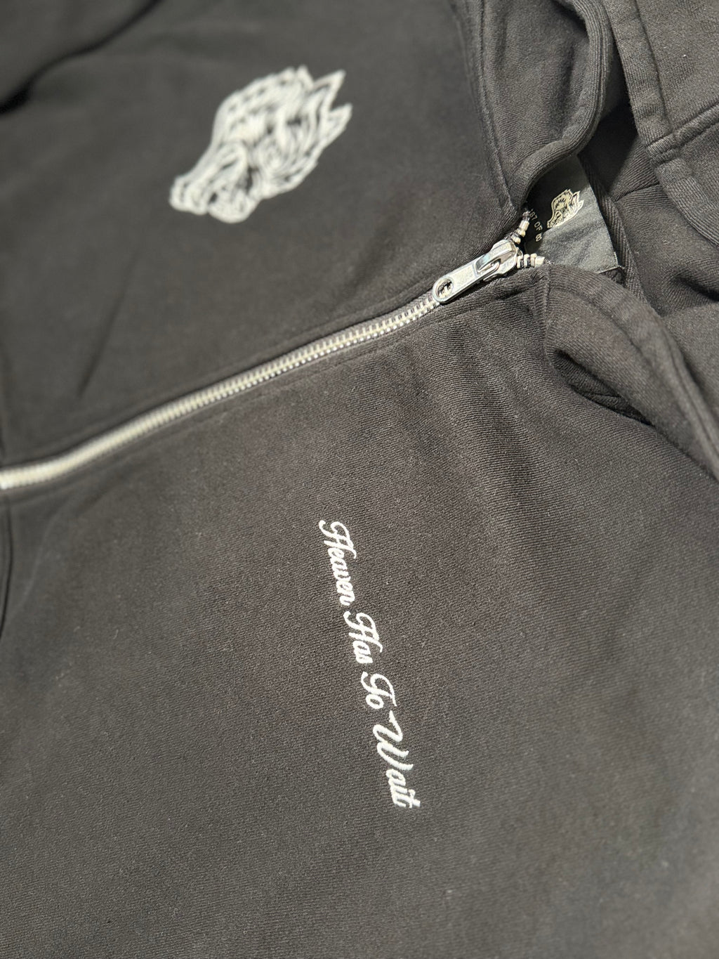 Darc Sport Heaven Has To Wait Limited Full-Zip Hoodie (187 of 2000) – Black