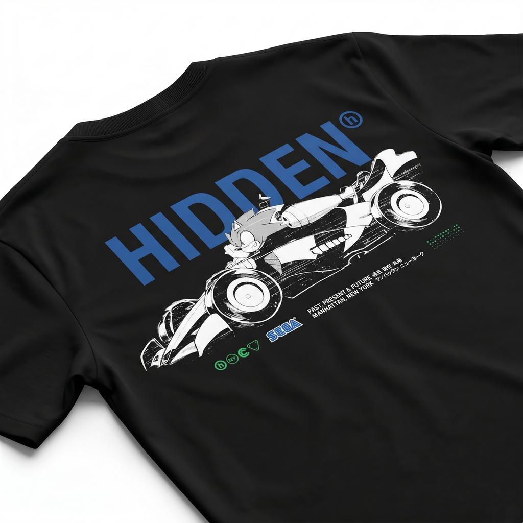 Hidden x SEGA Sonic Racing Tee