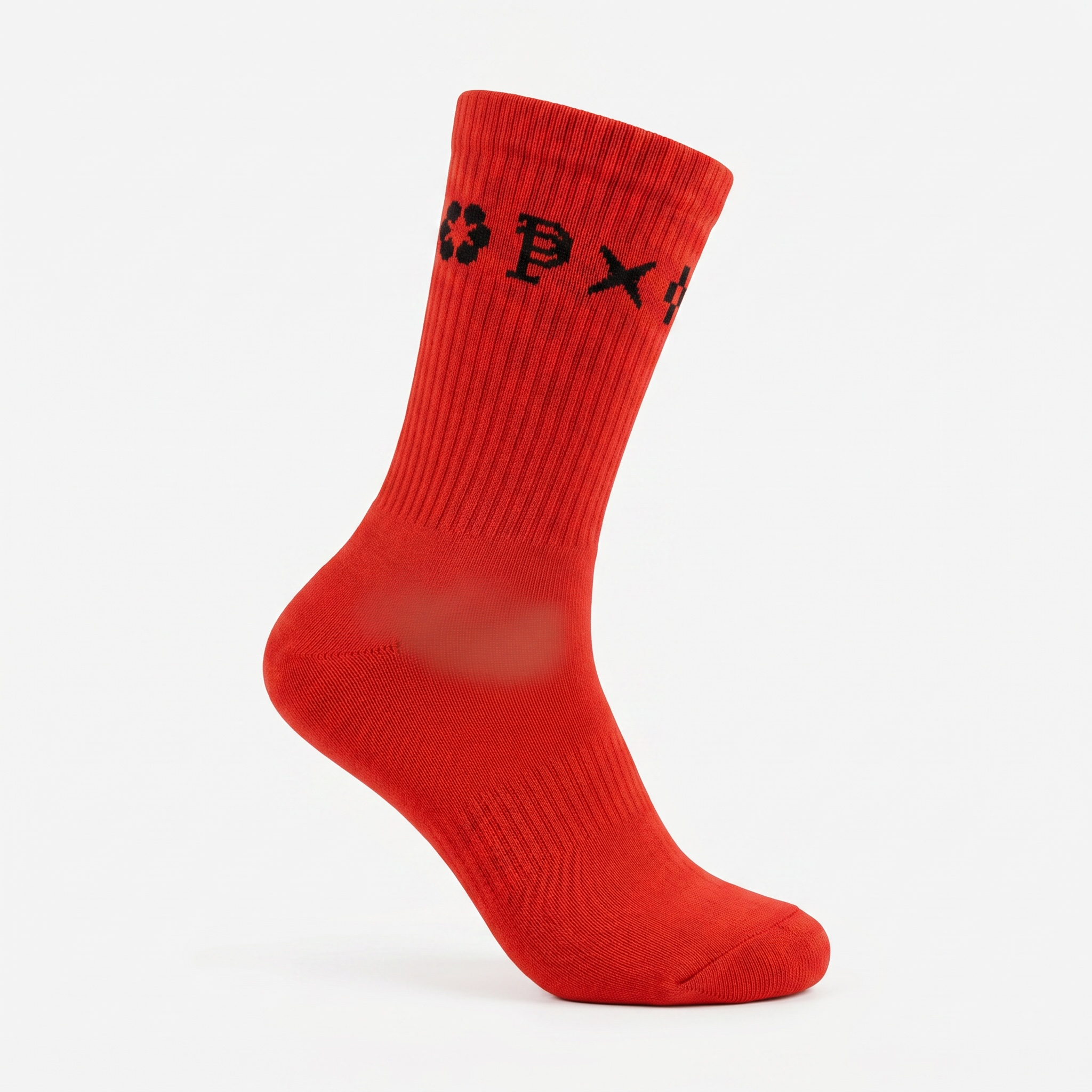 Purple Brand P×X Socks Red/Orange