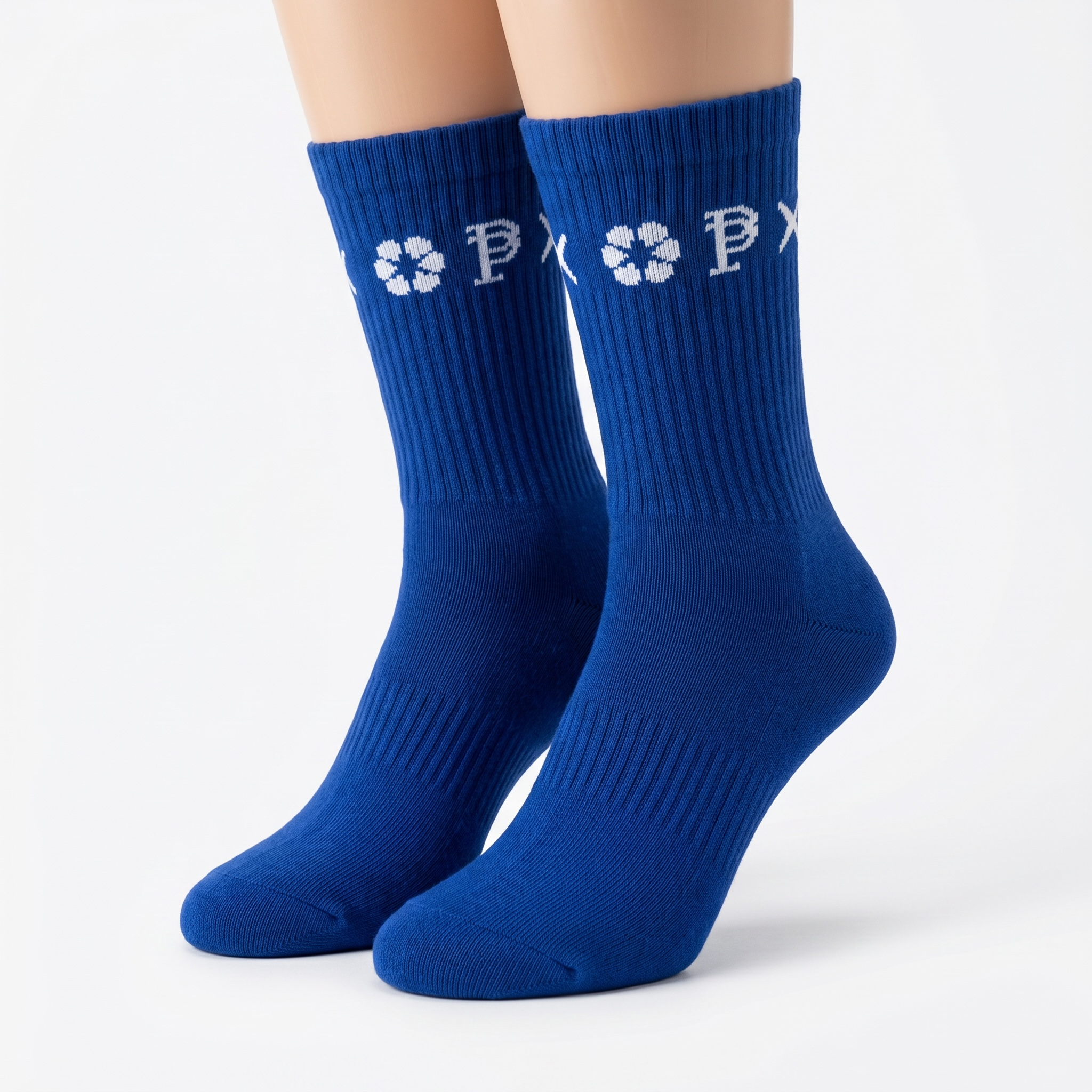 Purple Brand P×X Socks Blue