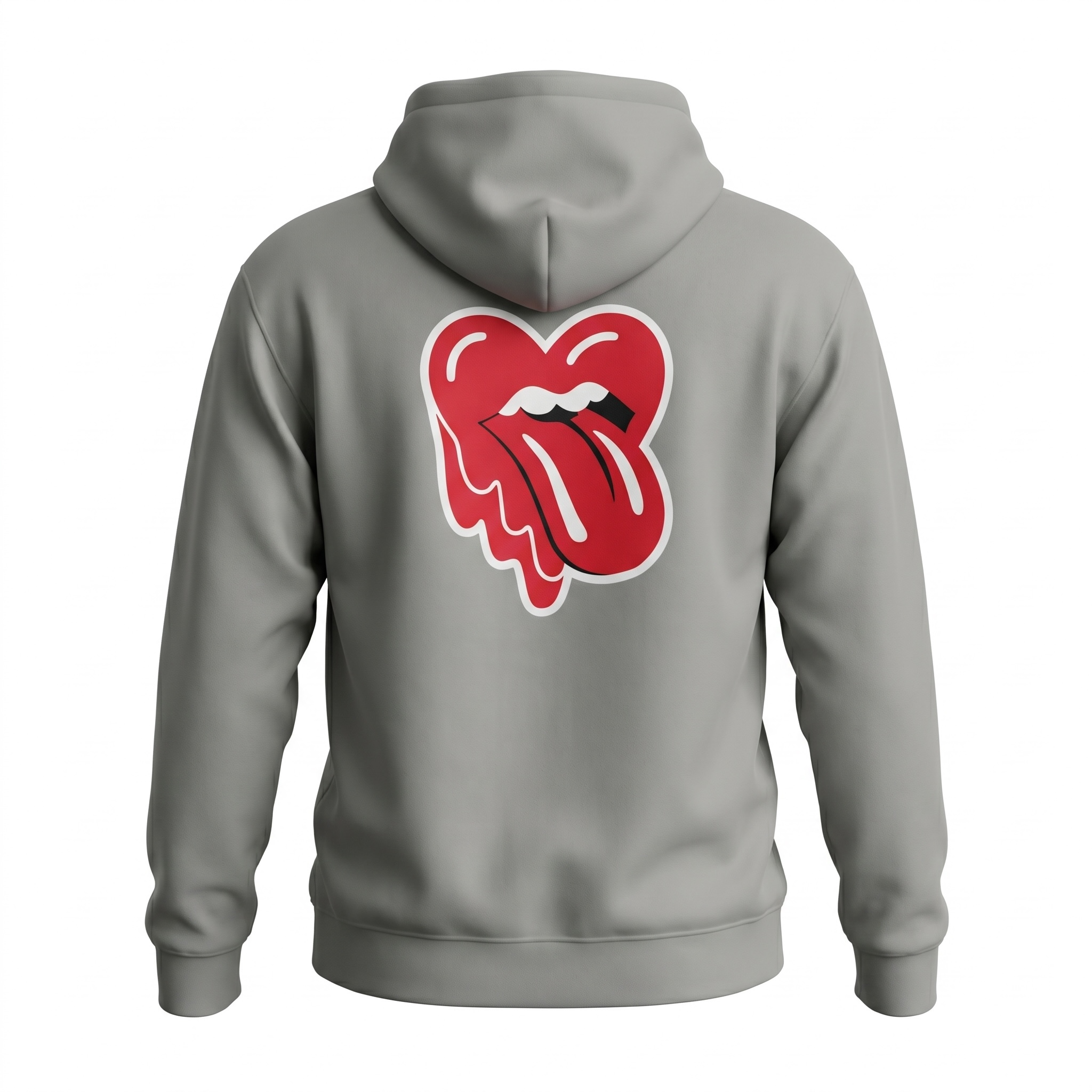 Emotionally Unavailable x Rolling Stones Grey Hoodie