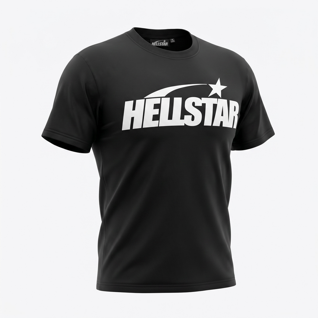 Hellstar Classic Logo T-Shirt Black/White