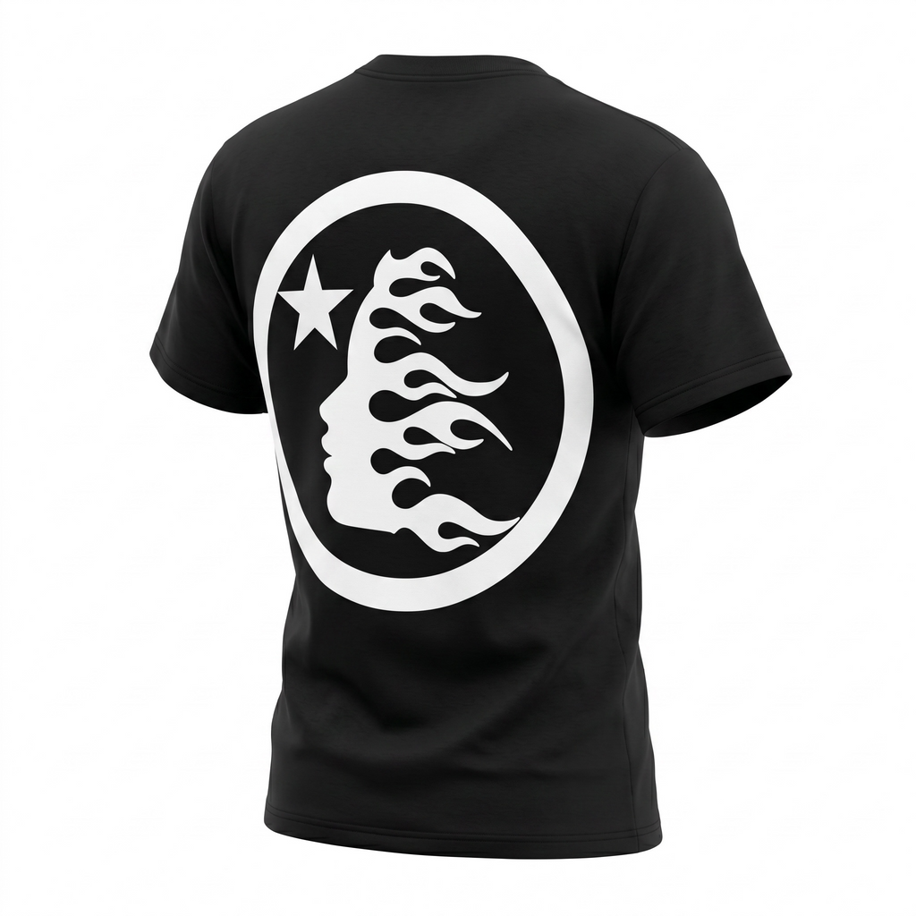Hellstar Classic Logo T-Shirt Black/White