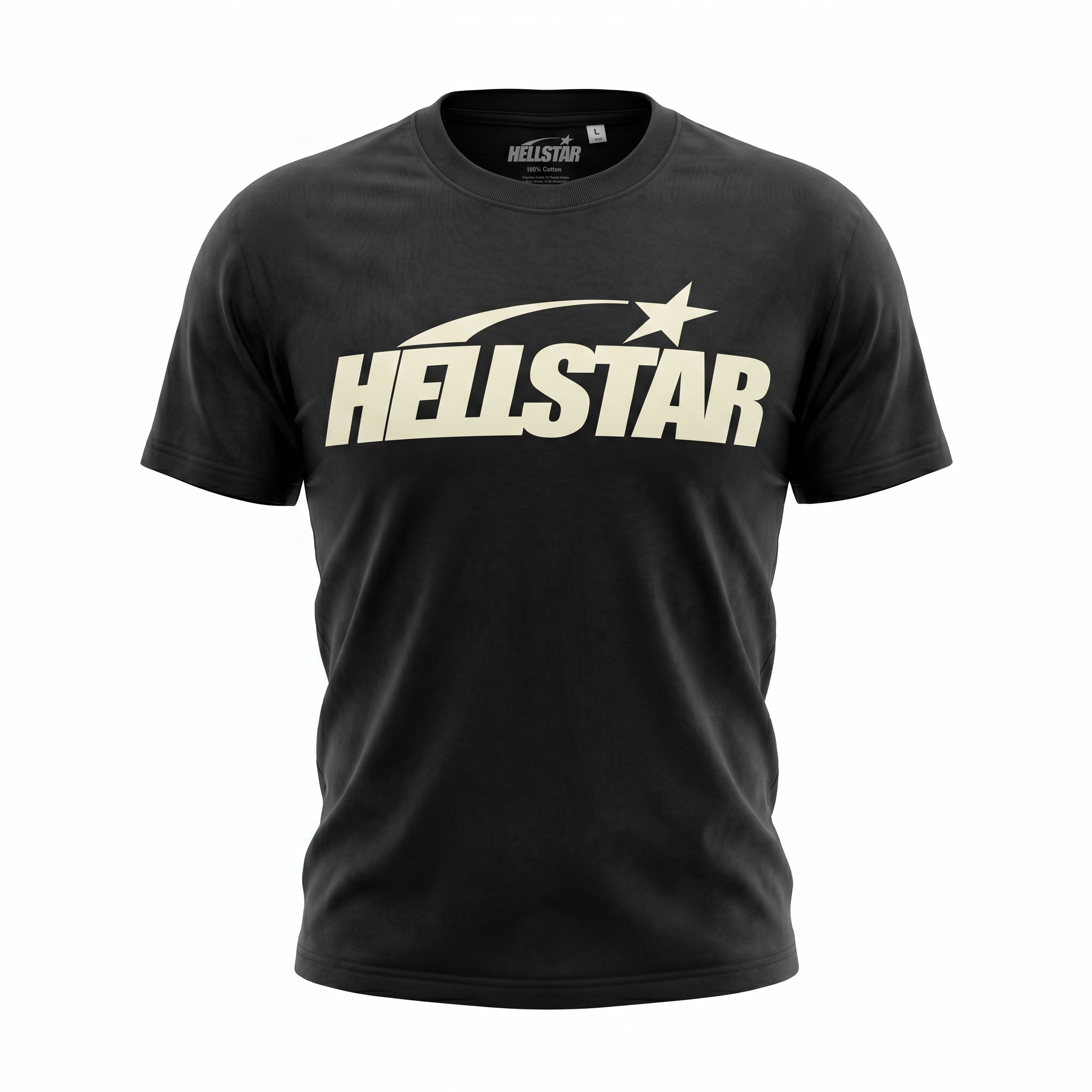 Hellstar Classic Logo T-Shirt Black/Cream