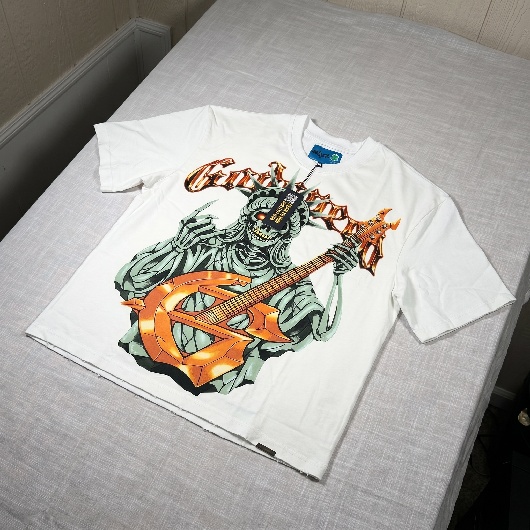 Godspeed Liberty Hoodie White
