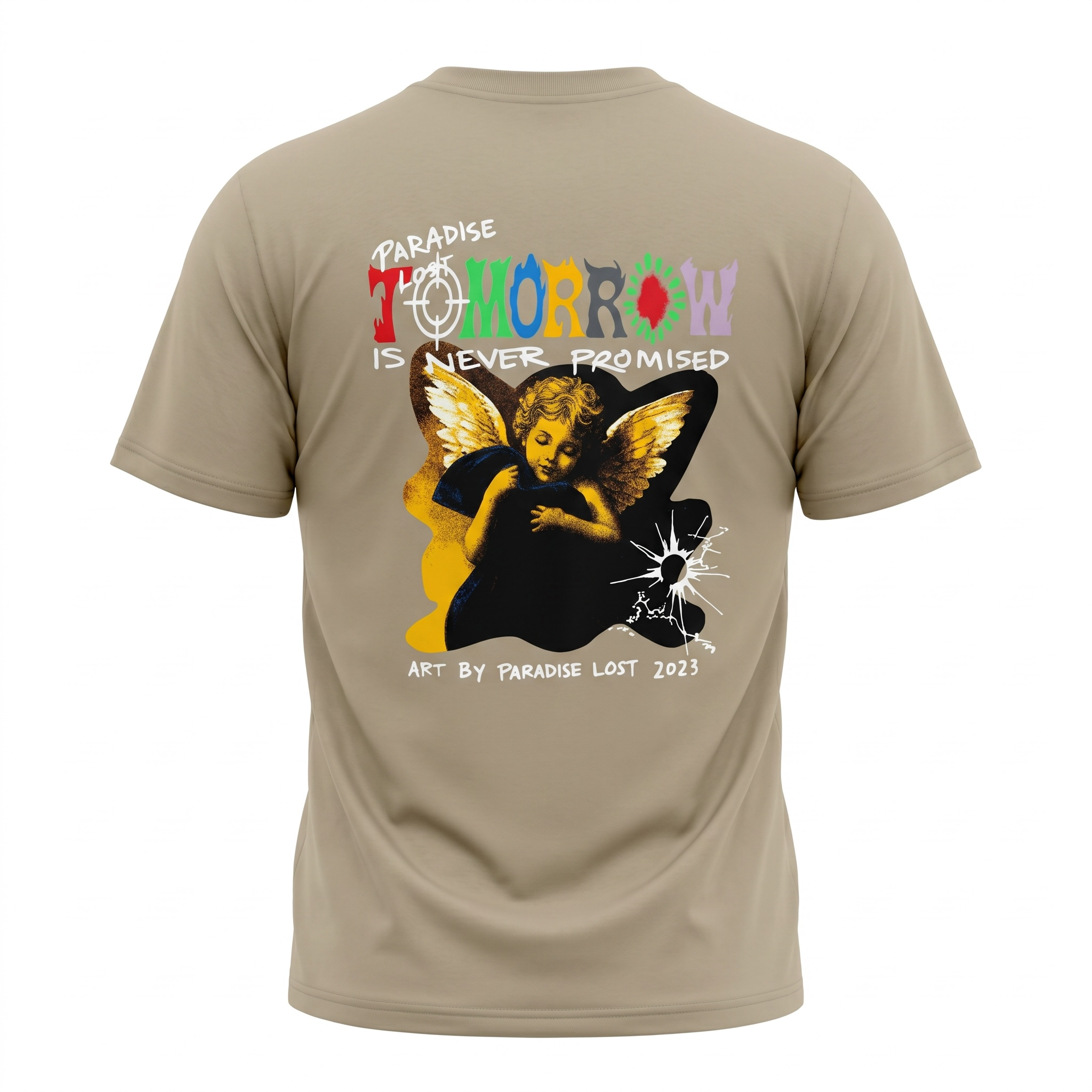 Paradise Lost Tomorrow Is Never Promised Angel Tee