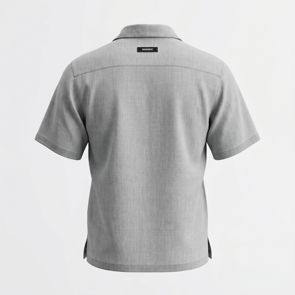 Ananke Oversized Short Sleeved Camp Shirt / Boxy