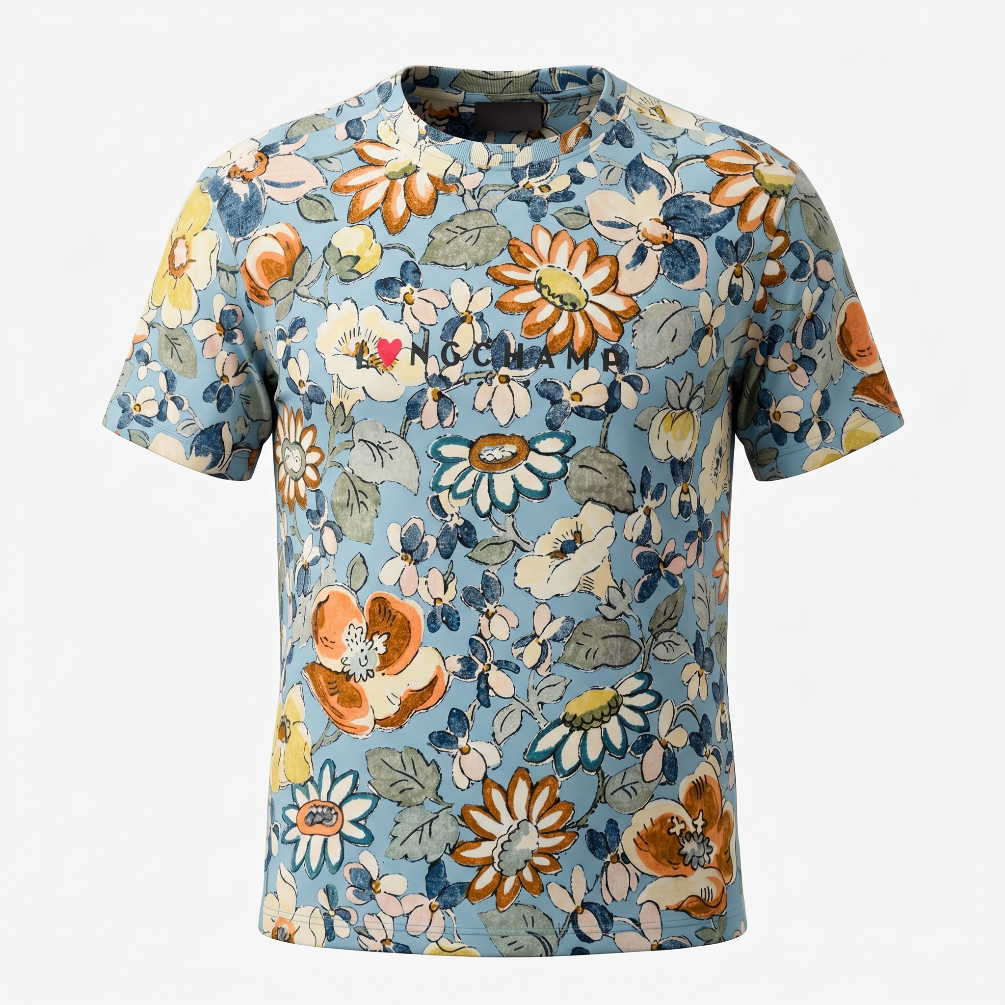 Emotionally Unavailable x Longchamp Floral Tee