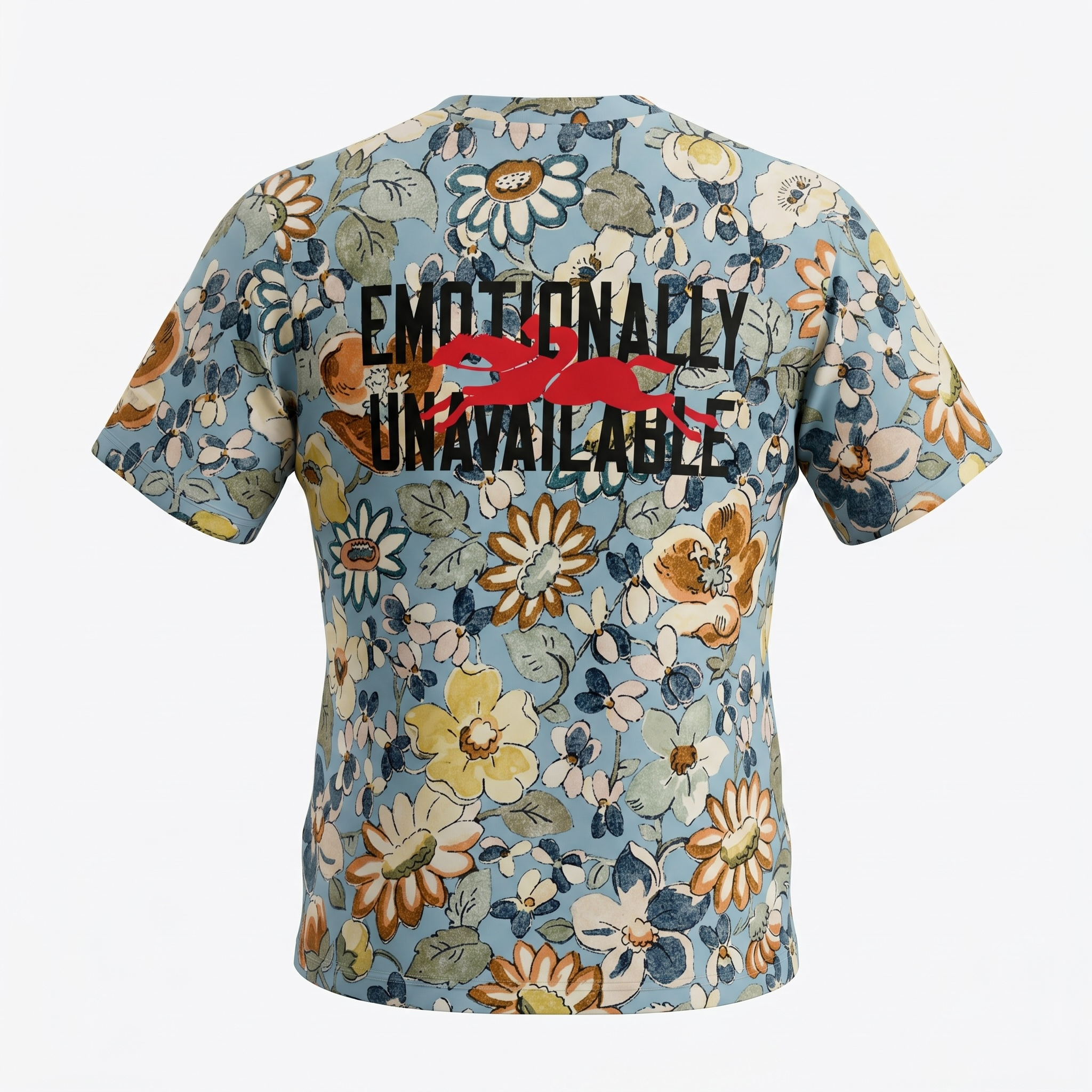Emotionally Unavailable x Longchamp Floral Tee