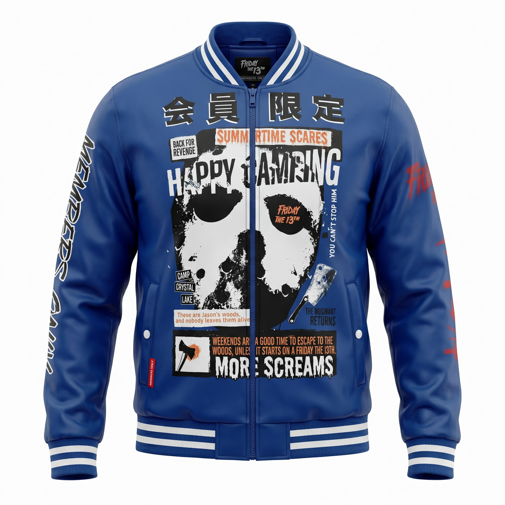 Members Only x Friday the 13th Jason Varsity Jacket