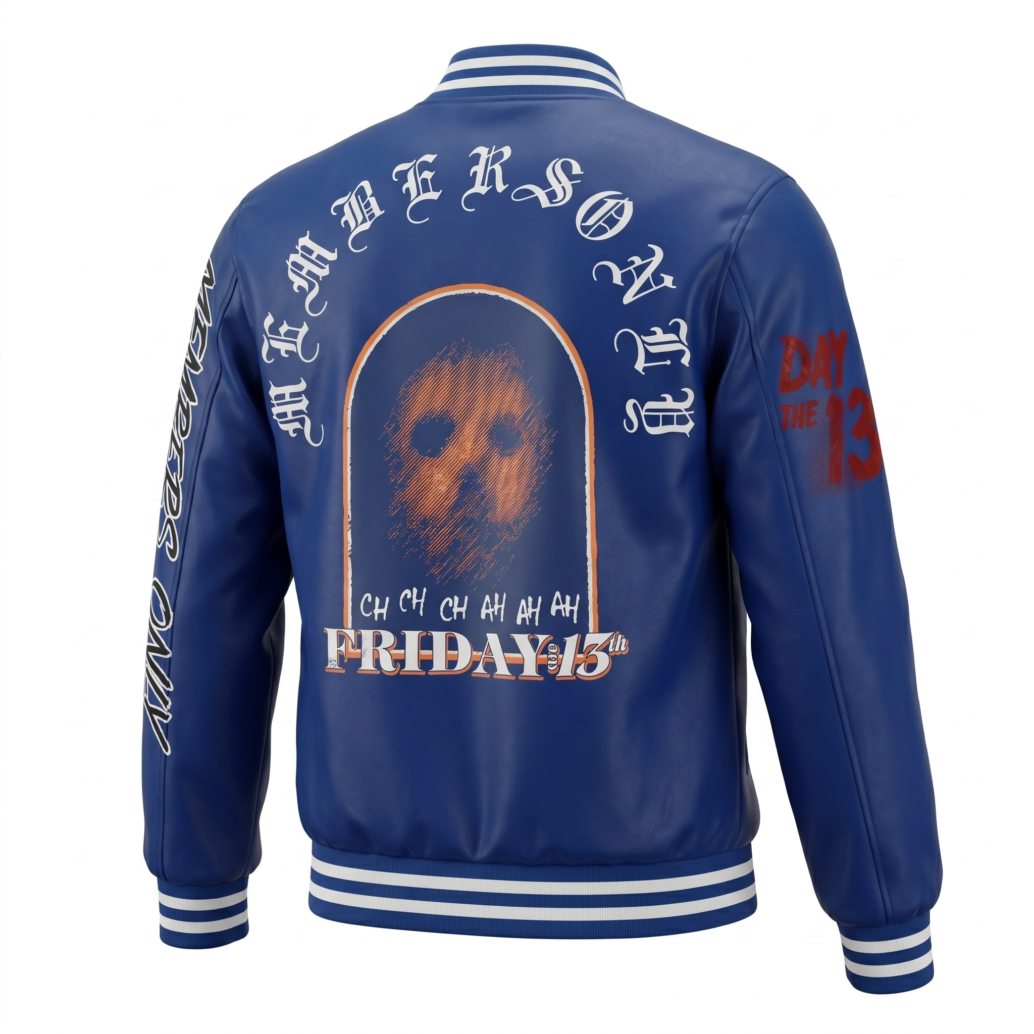 Members Only x Friday the 13th Jason Varsity Jacket
