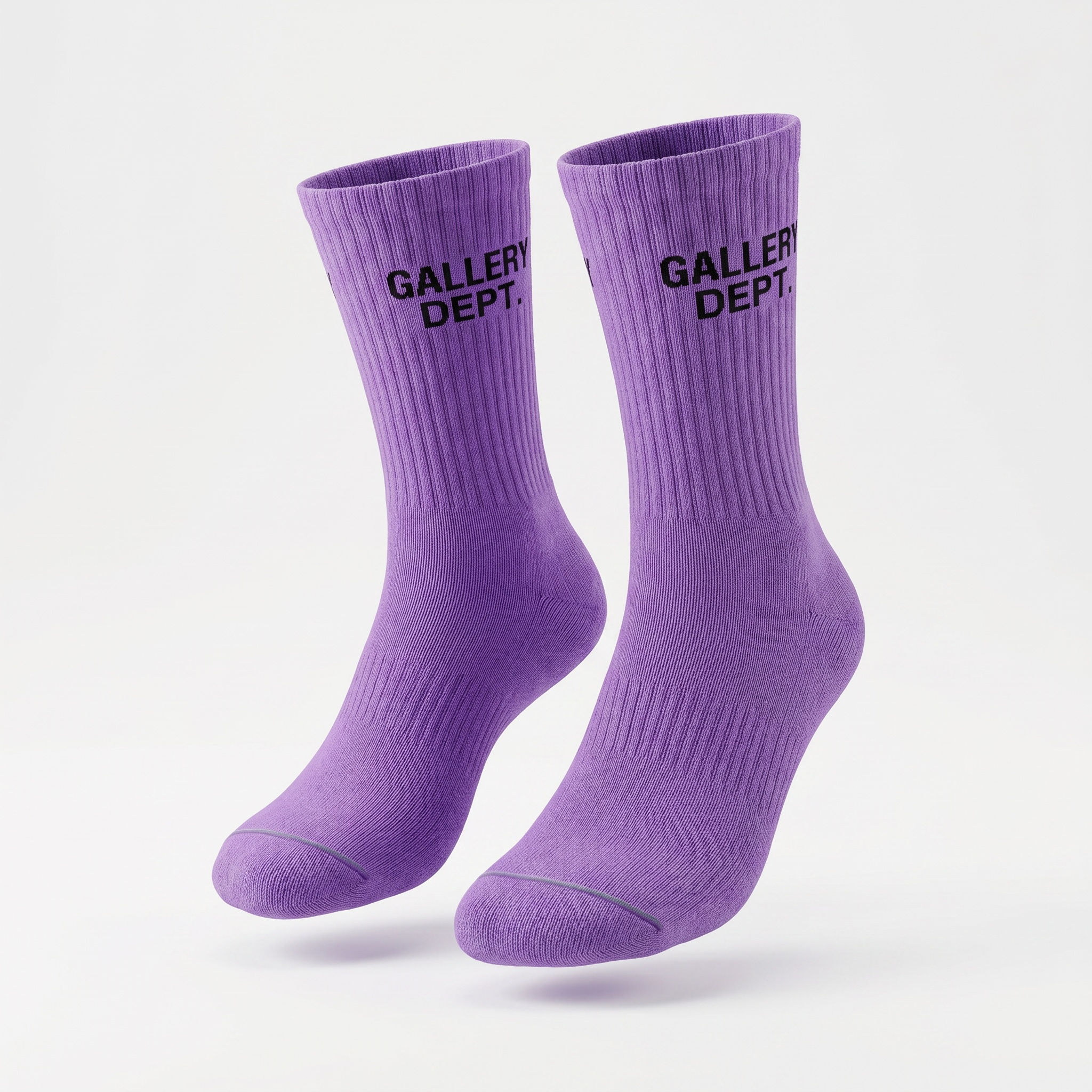 Gallery Dept. Logo Socks Purple
