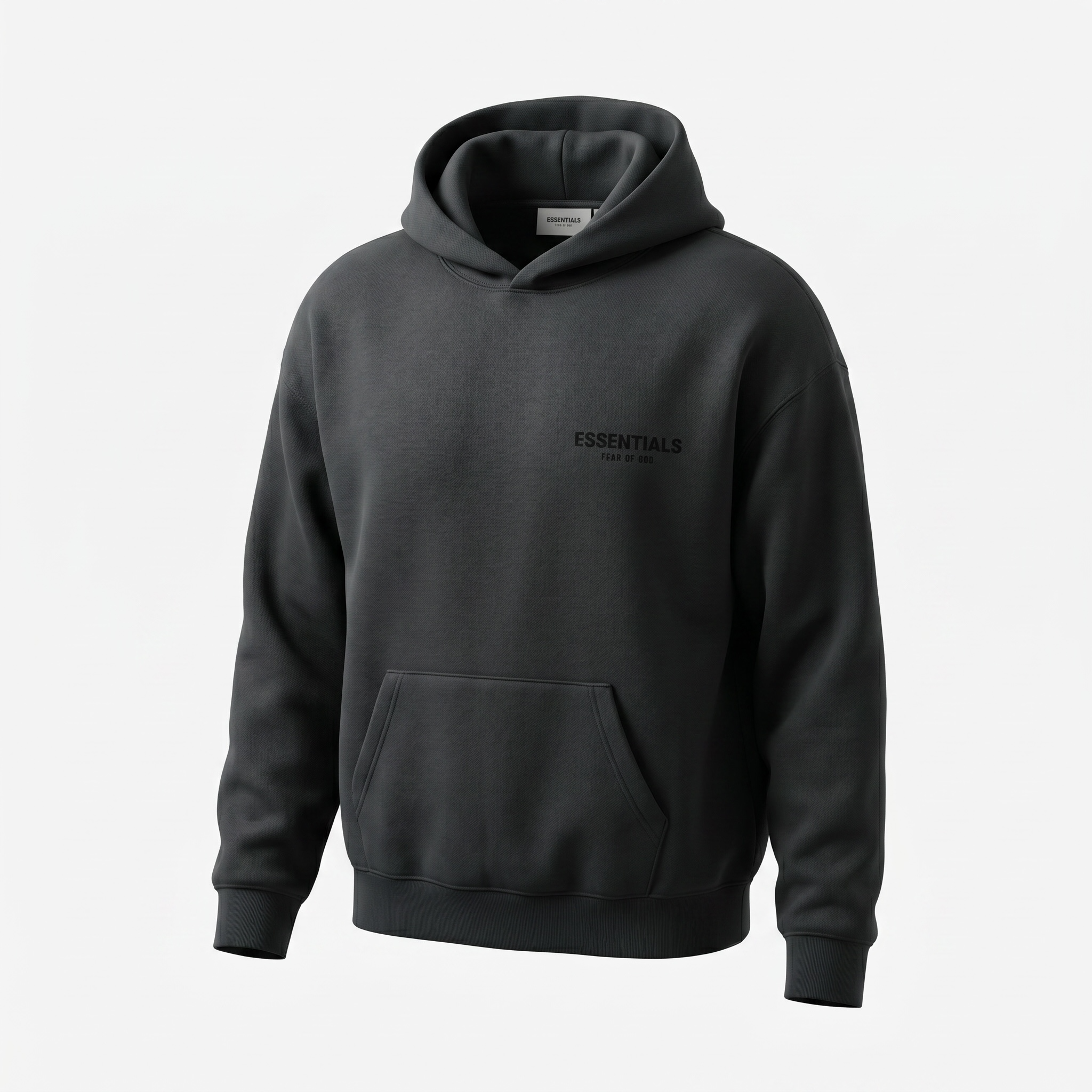 Fear of God Essentials Pullover Hoodie Charcoal