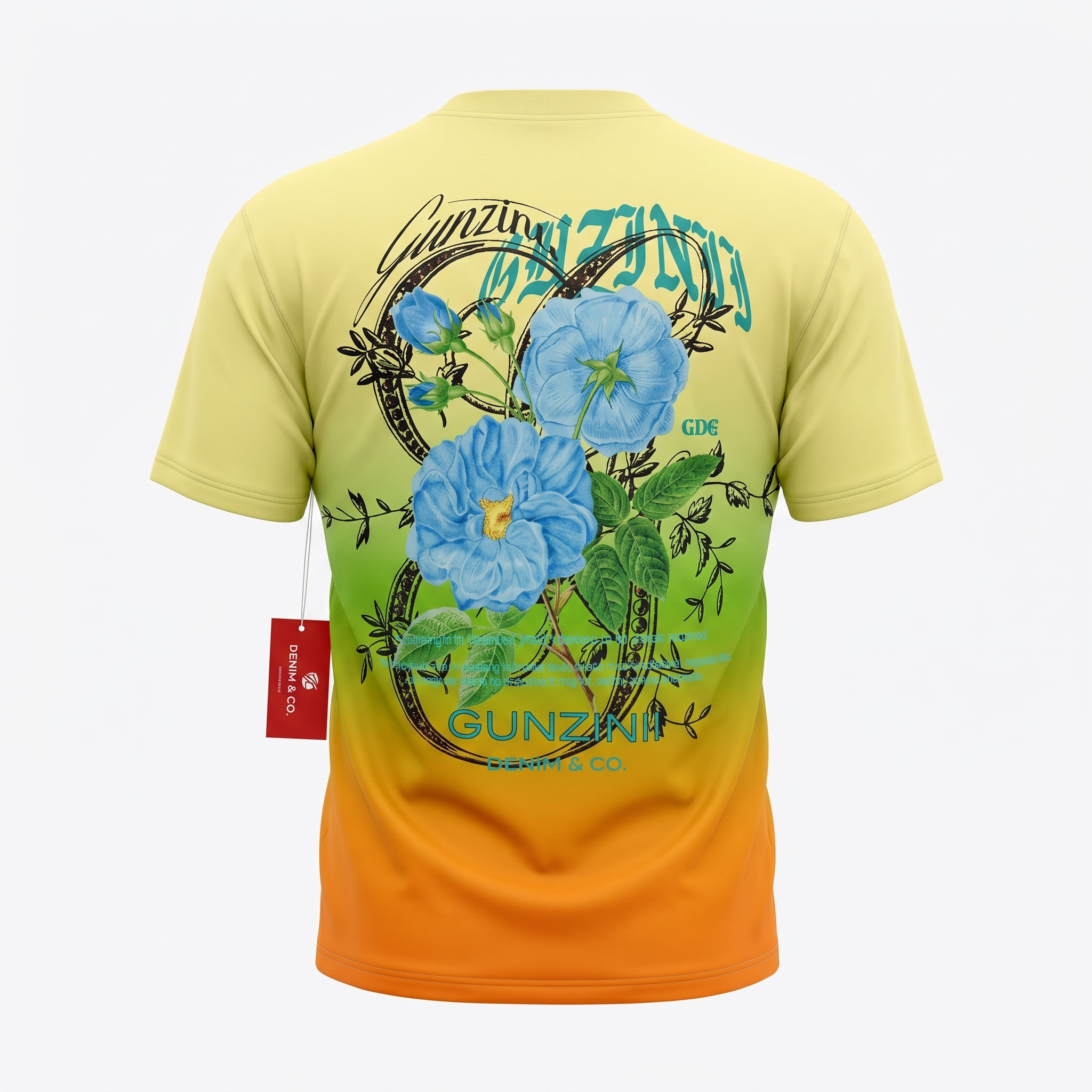 Gunzinii Gradient Floral Tee
