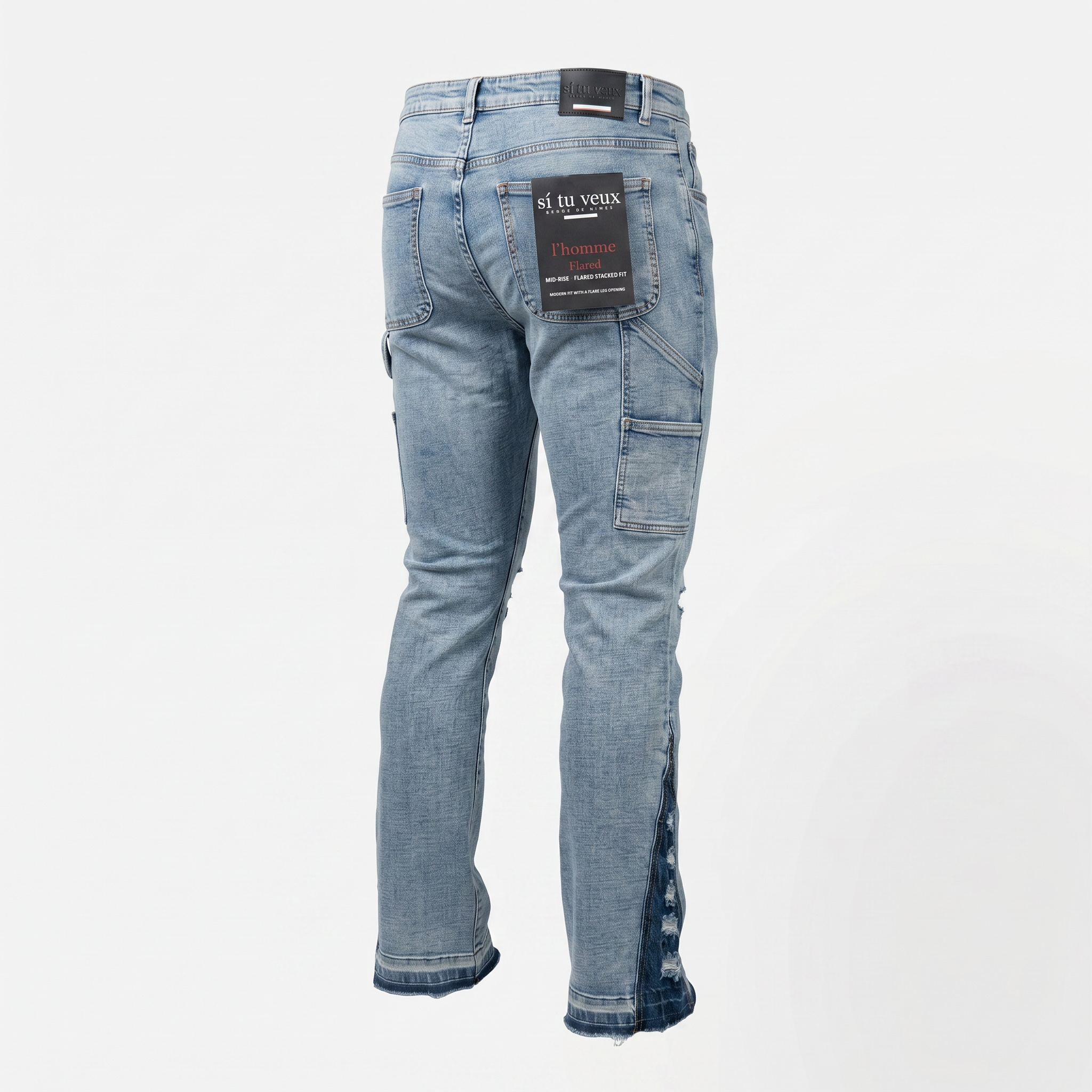 Si Tu Veux Flared Carpenter Jeans