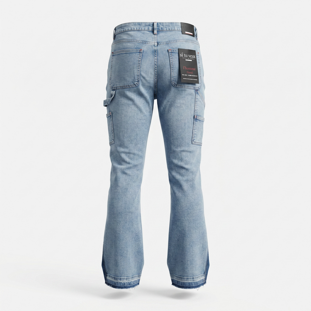 Si Tu Veux Flared Carpenter Jeans