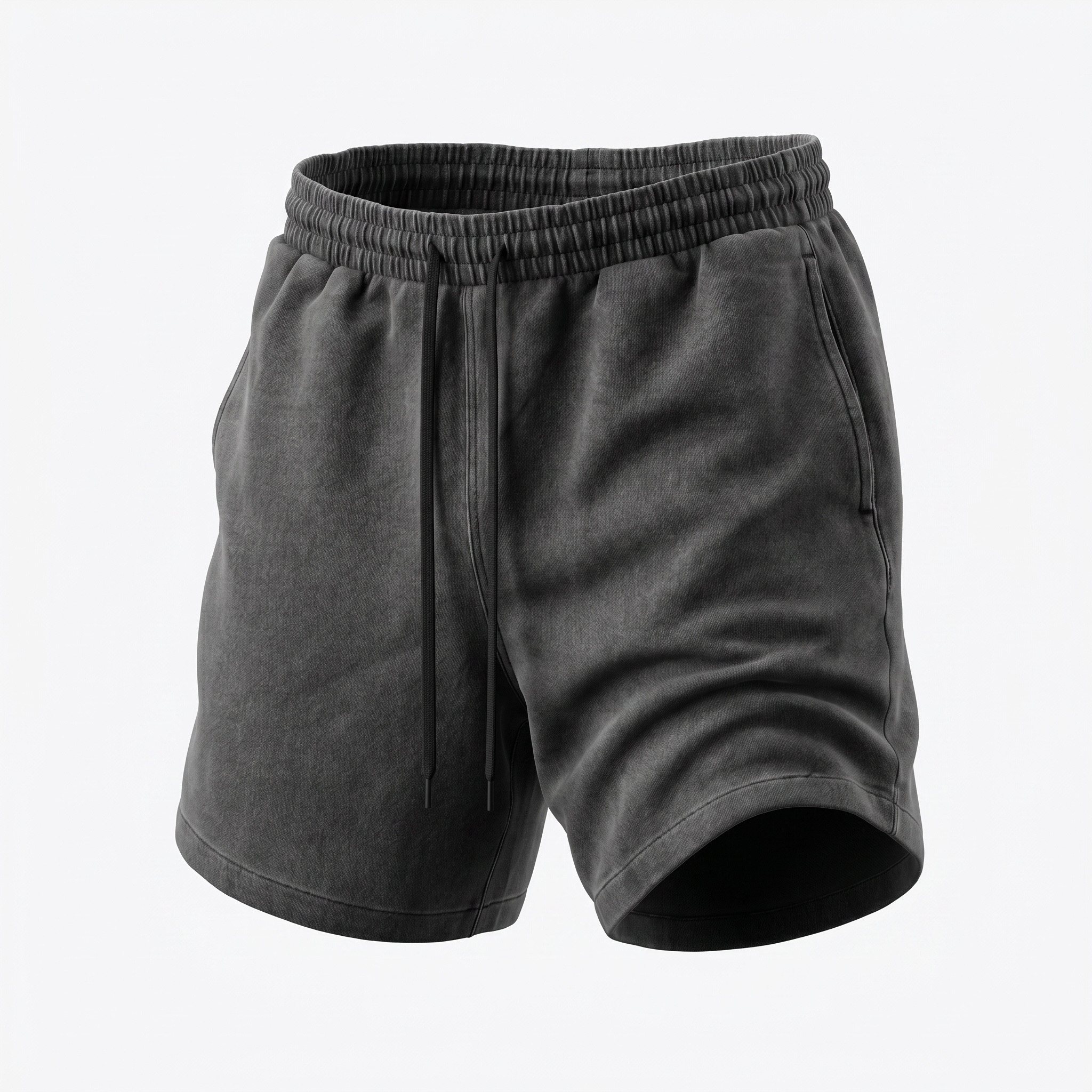 Ananke Washed Black Shorts