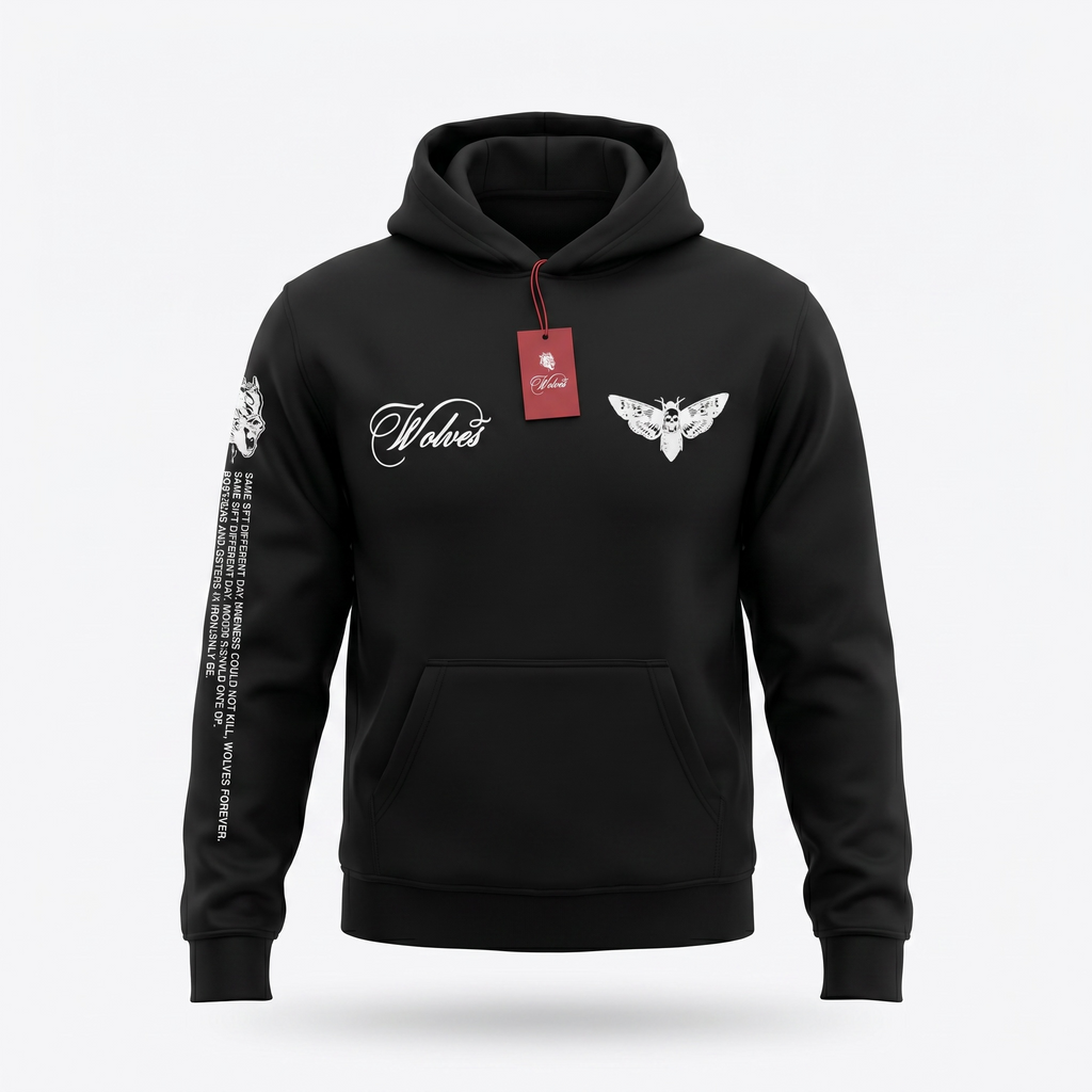 Darc Sport Wolves Bravery Pierce Hoodie (1 of 500)