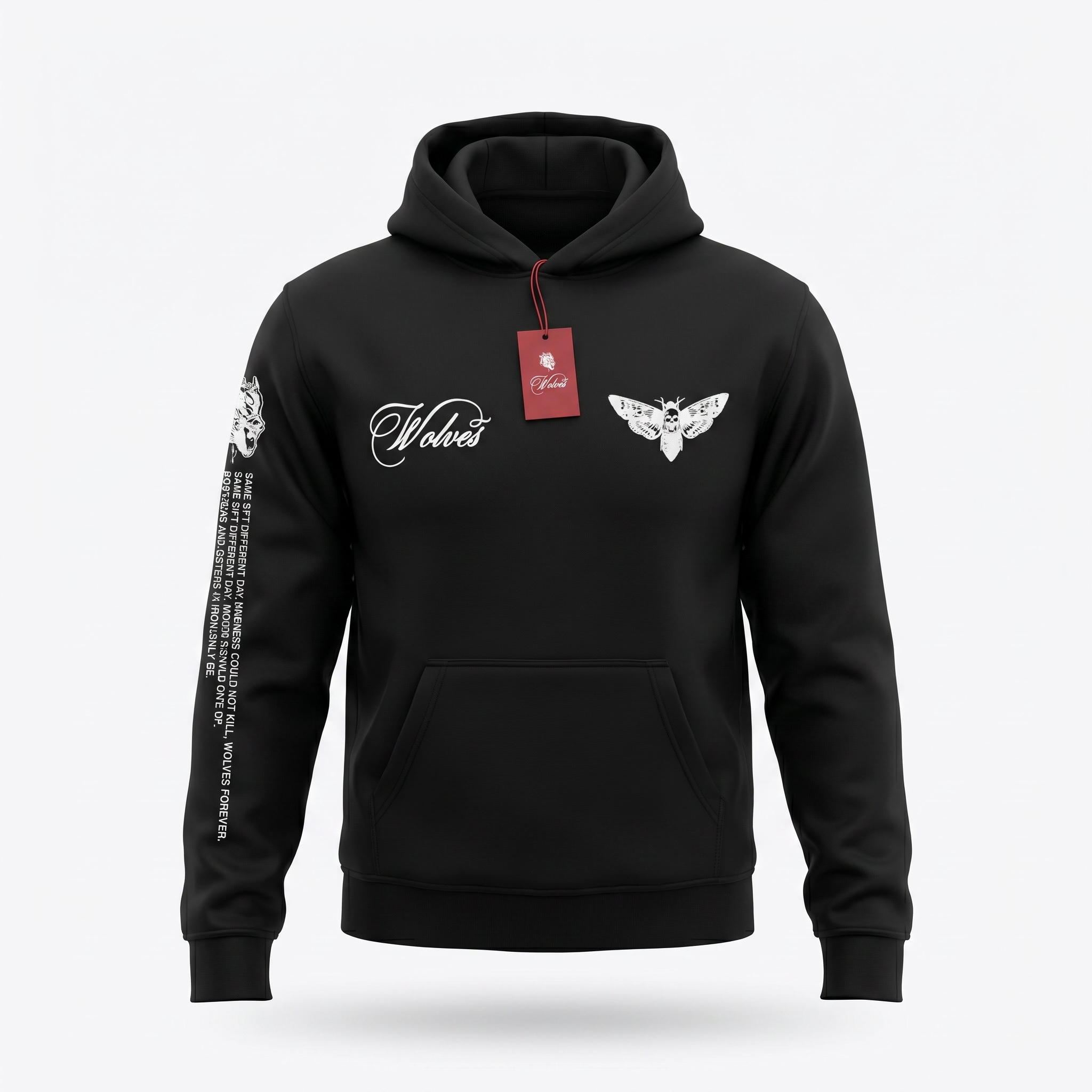 Darc Sport Wolves Bravery Pierce Hoodie (1 of 500)